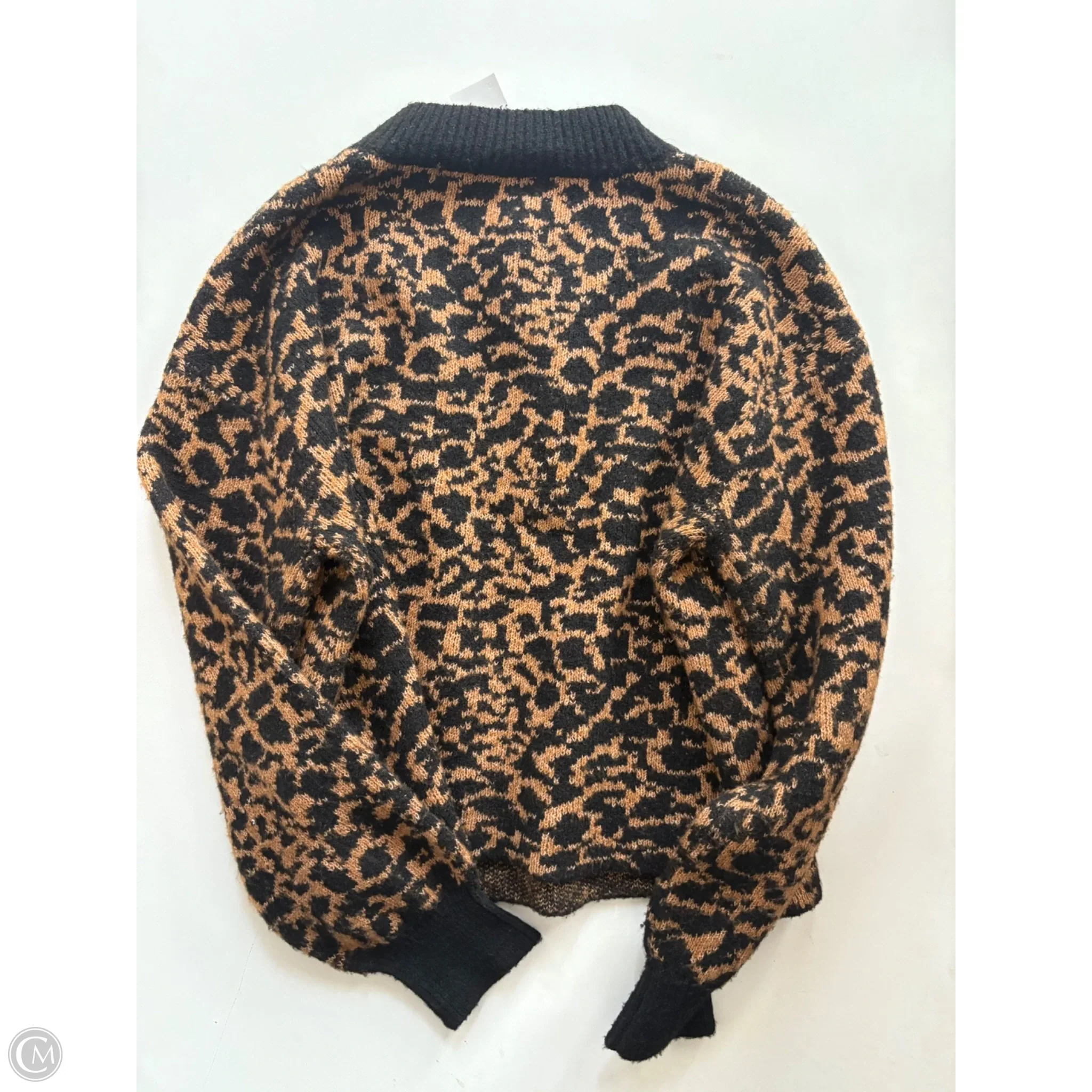 Sweater By Jessica Simpson In Animal Print, Size: M - Image 2