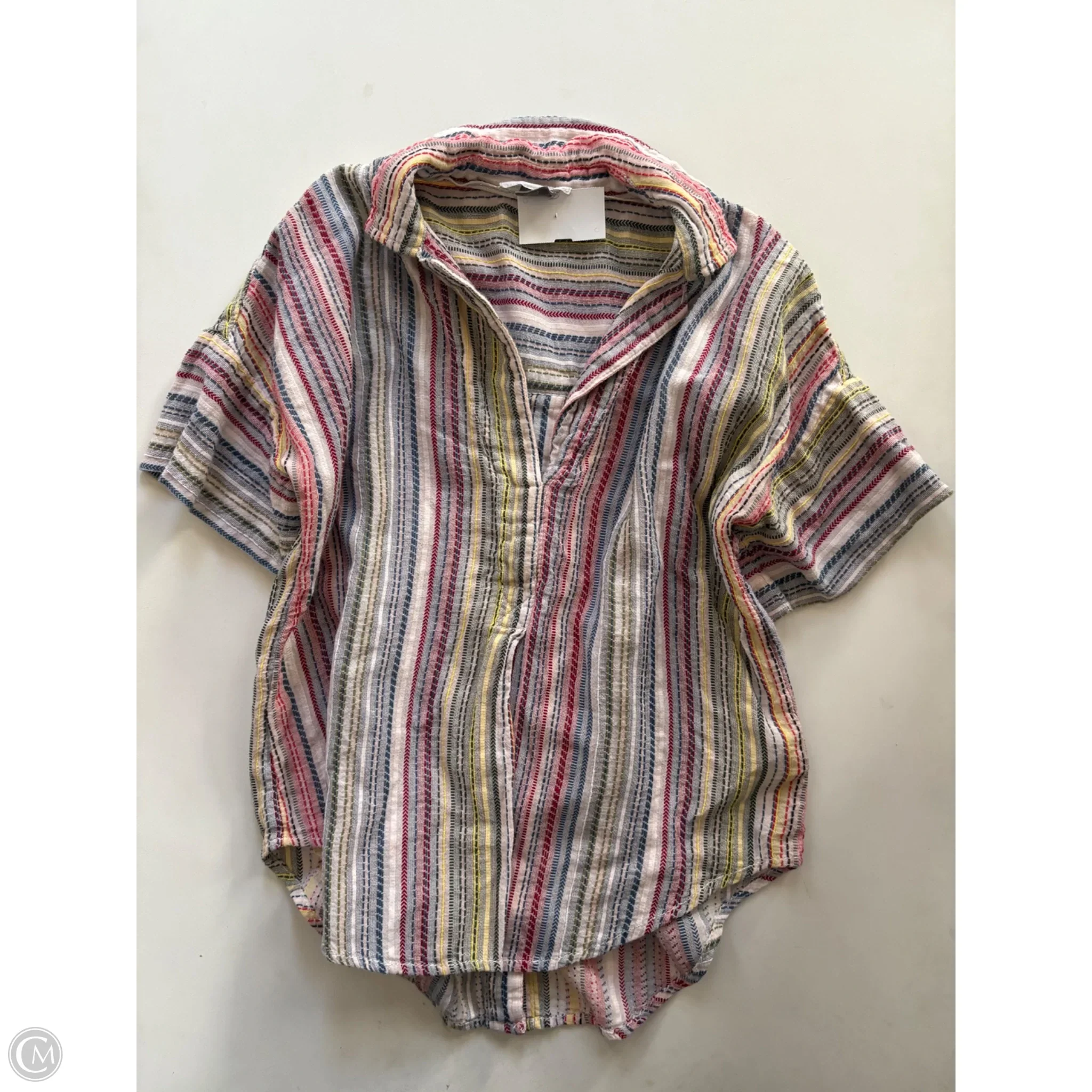 Top Short Sleeve By Pilcro In Multi-colored, Size: Xl - Image 1