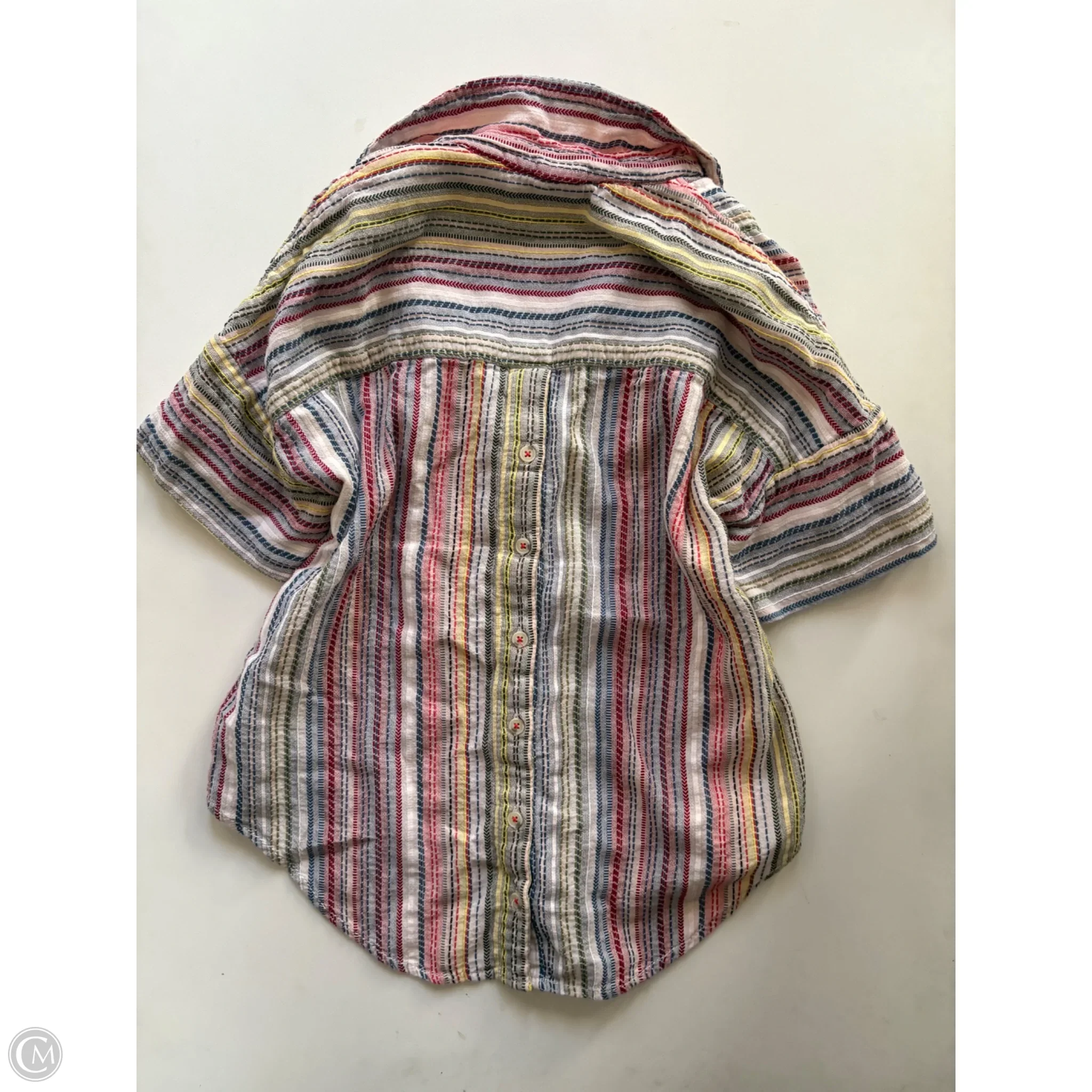 Top Short Sleeve By Pilcro In Multi-colored, Size: Xl - Image 2
