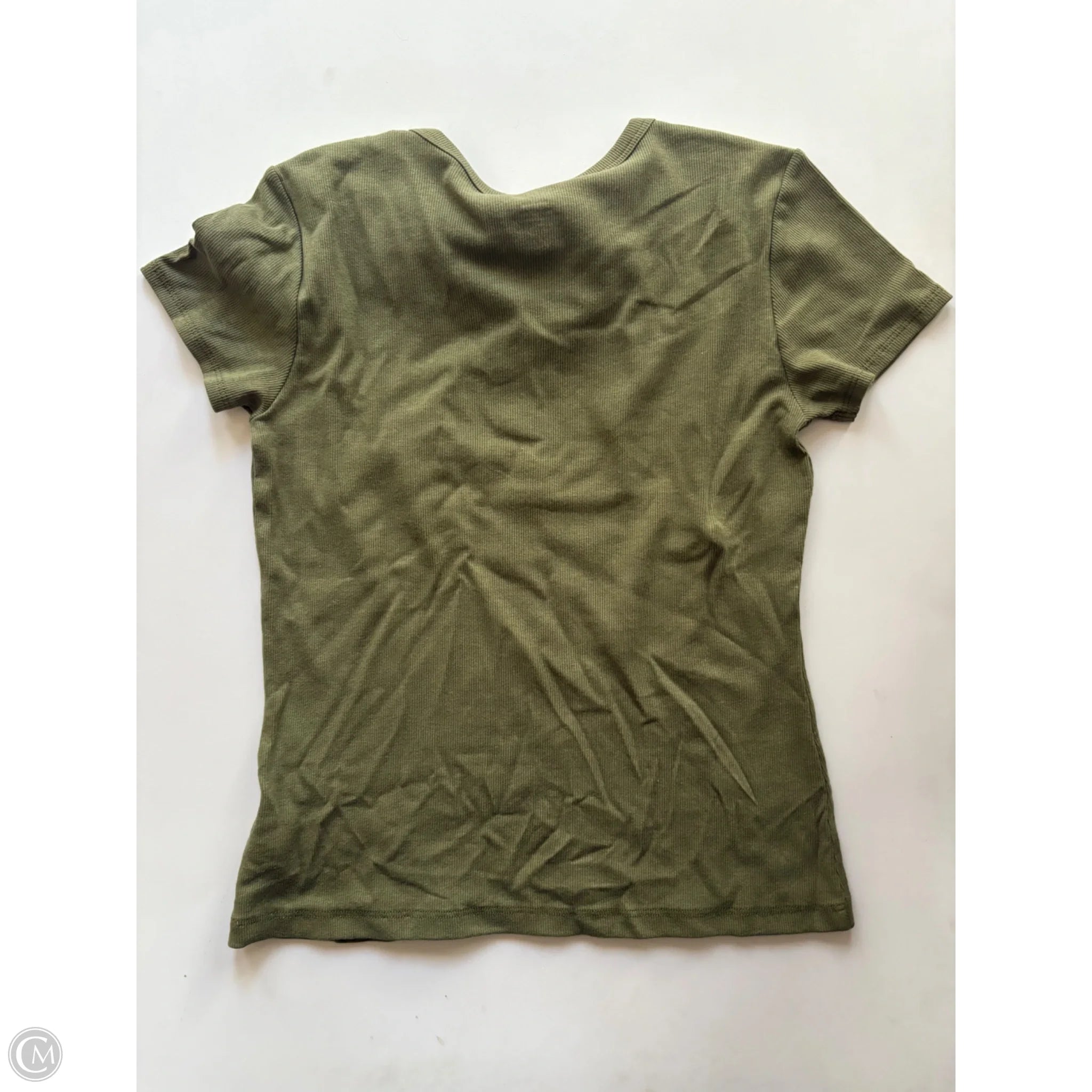 Top Short Sleeve By Wilt In Green, Size: M - Image 2