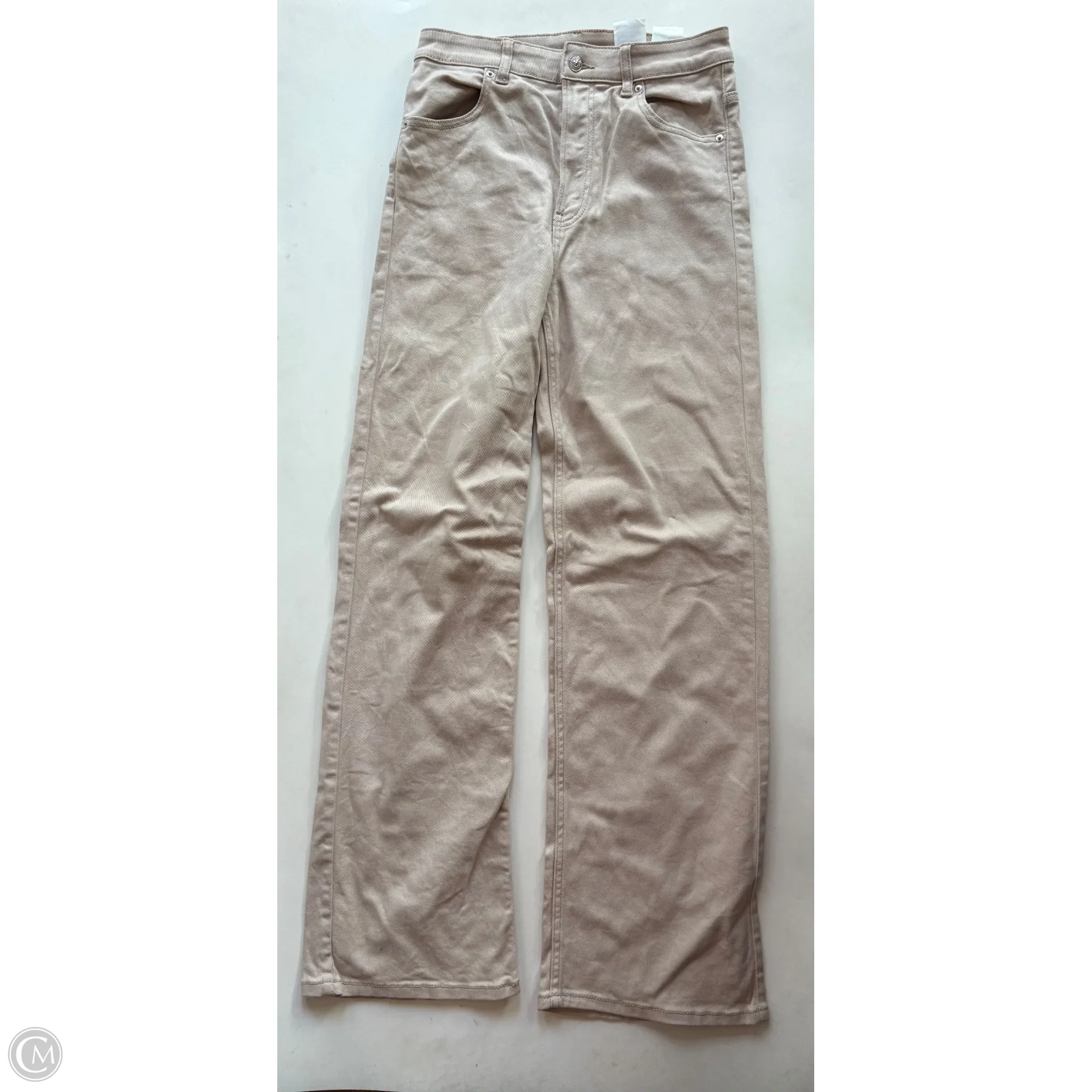 Jeans Boot Cut By H&m In Animal Print, Size: 8 - Image 1