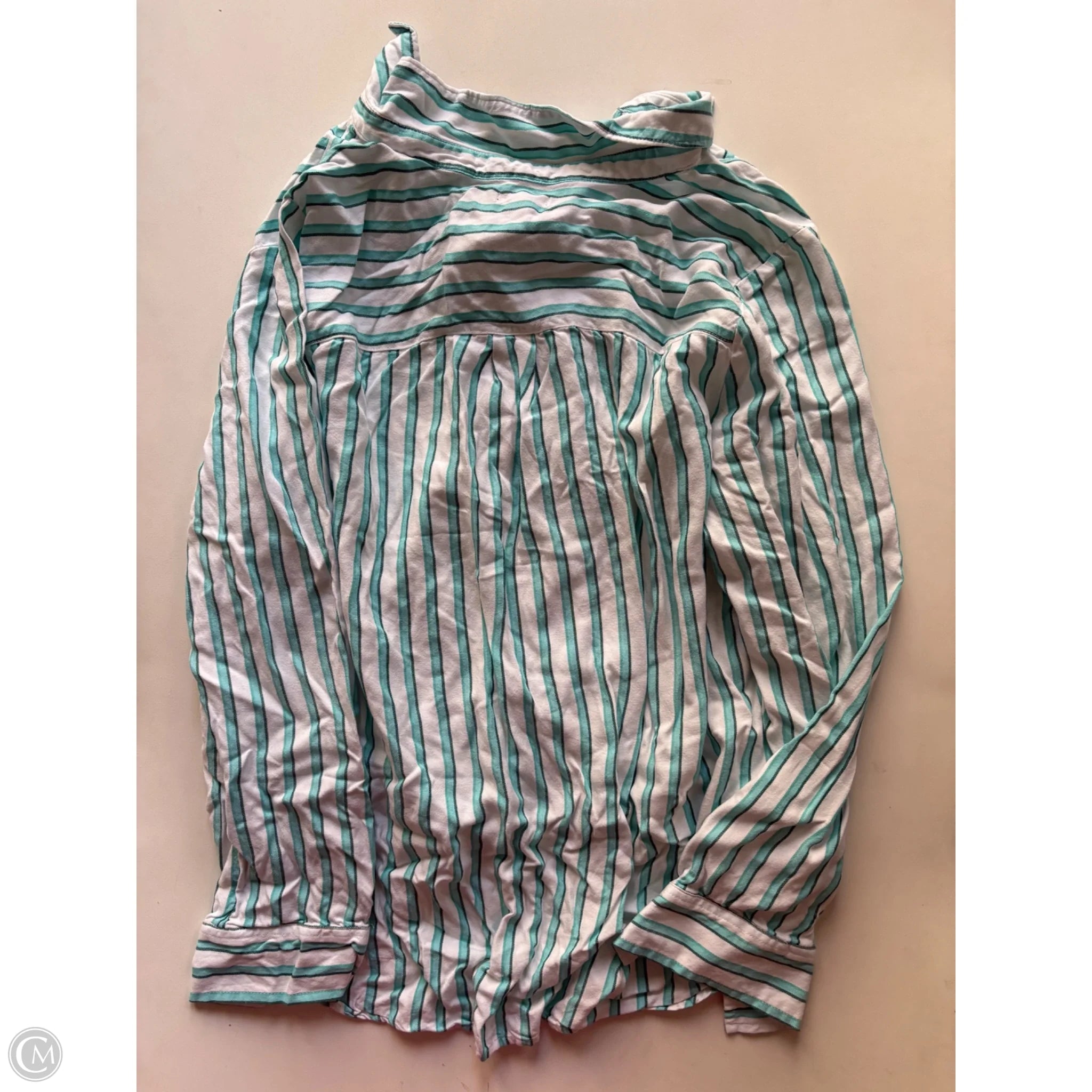 Top Long Sleeve By New Directions In Striped Pattern, Size: Xl - Image 2
