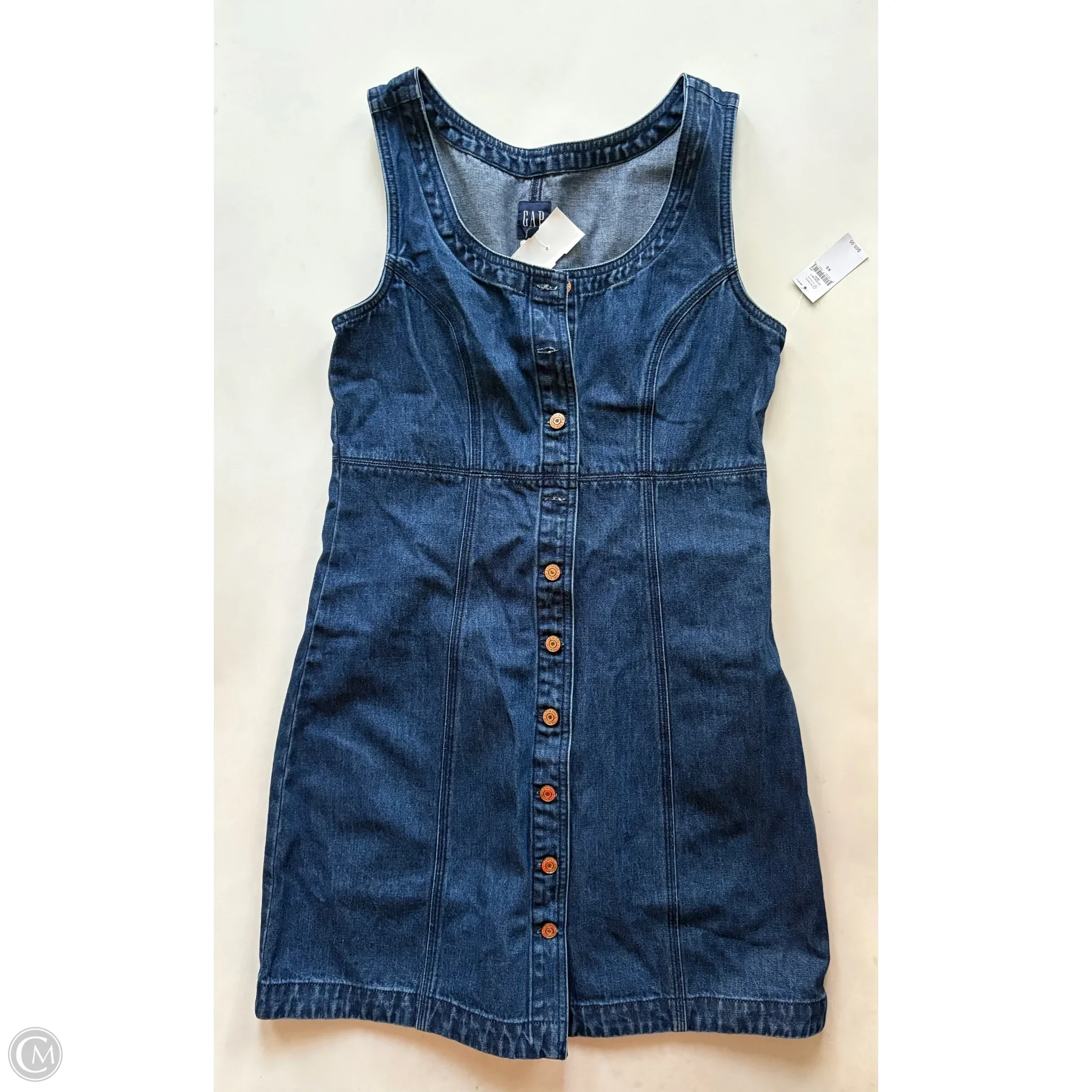 Dress Casual Short By Gap In Blue, Size: Xs - Image 1