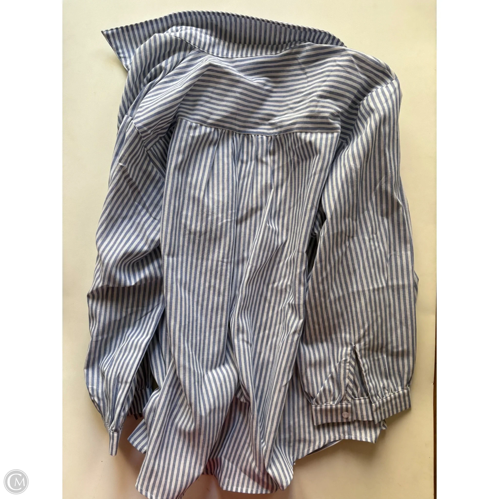 Top Long Sleeve By Chicsoul In Striped Pattern, Size: 1x - Image 2
