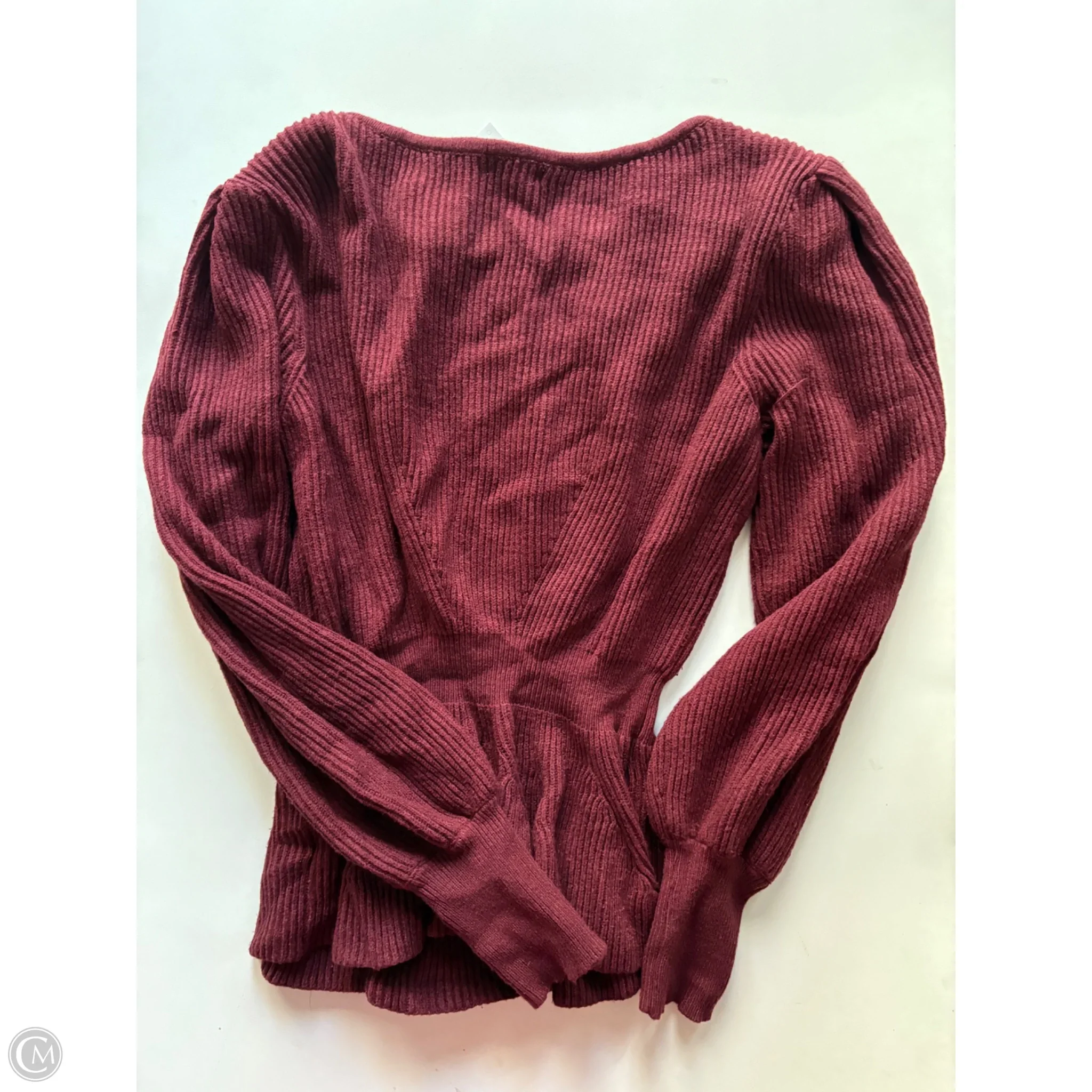 Sweater By Chicsoul In Maroon, Size: 2x - Image 2