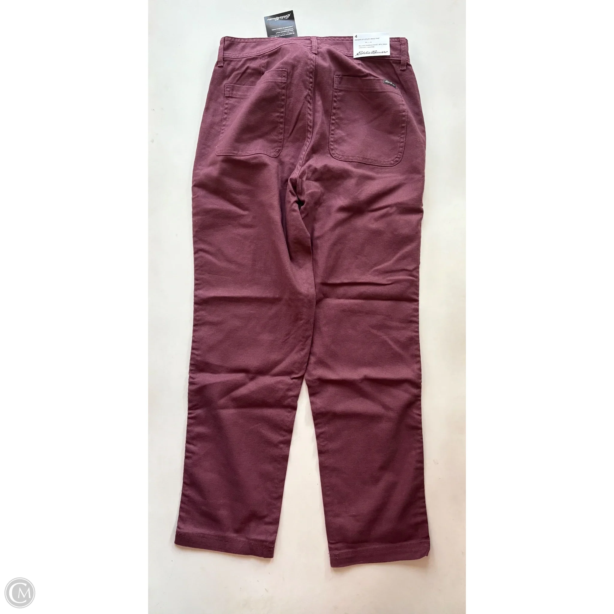 Pants Chinos & Khakis By Eddie Bauer In Maroon, Size: 4 - Image 2