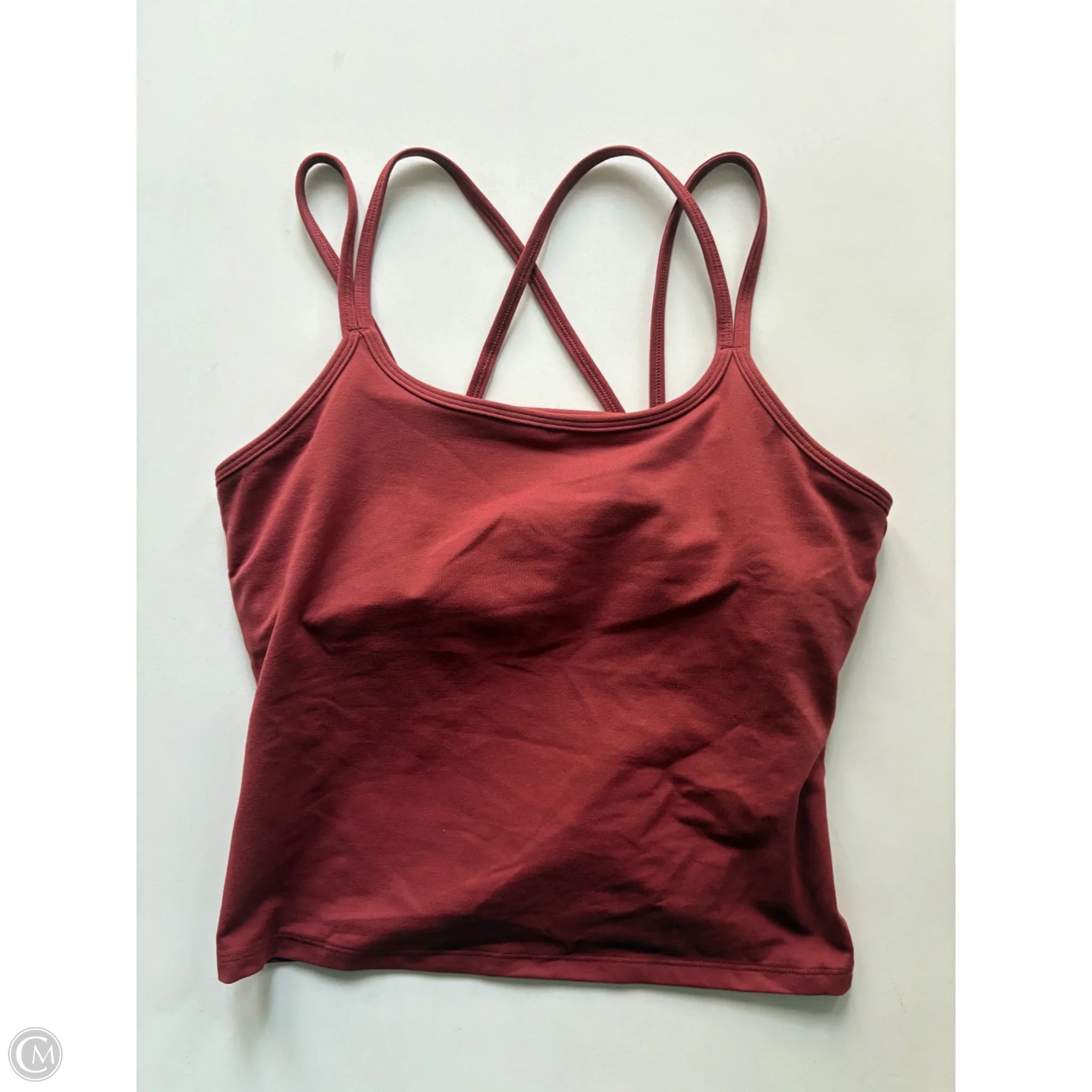 Athletic Tank Top By Under Armour In Brown, Size: M - Image 1