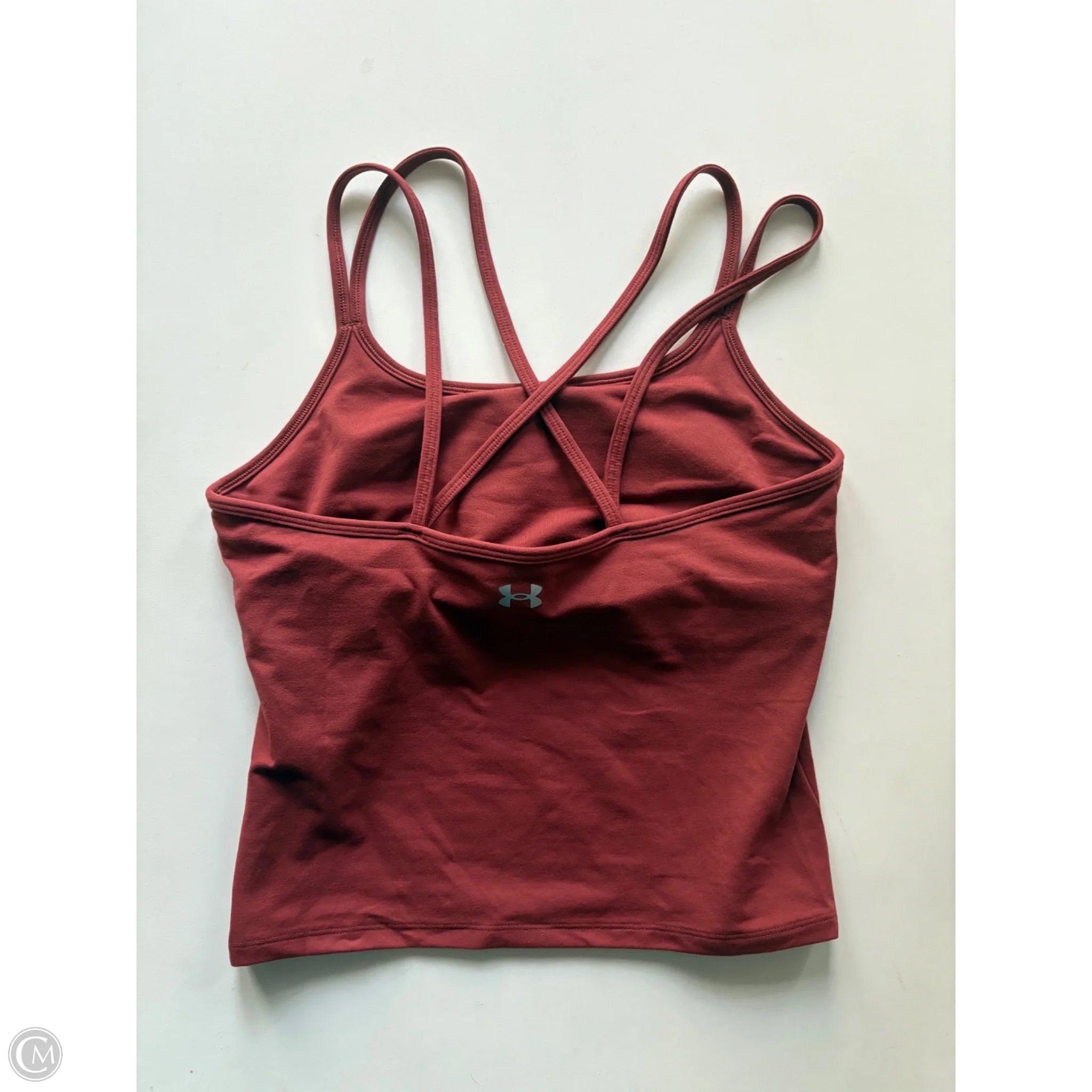 Athletic Tank Top By Under Armour In Brown, Size: M - Image 2