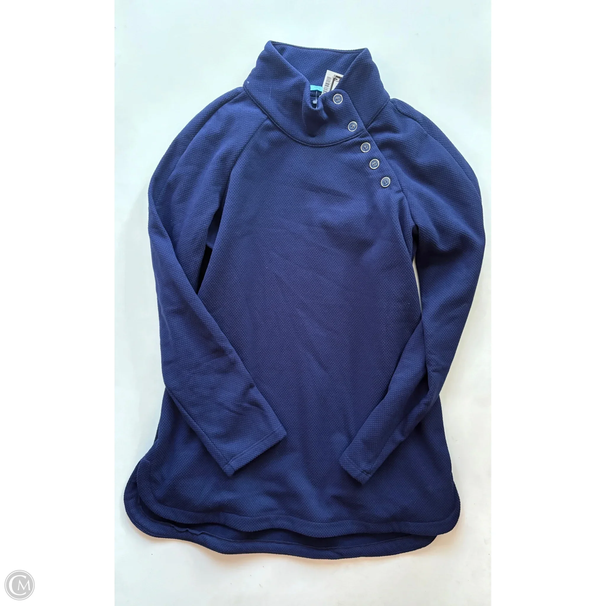 Top Long Sleeve By J Mclaughlin In Blue, Size: M - Image 1