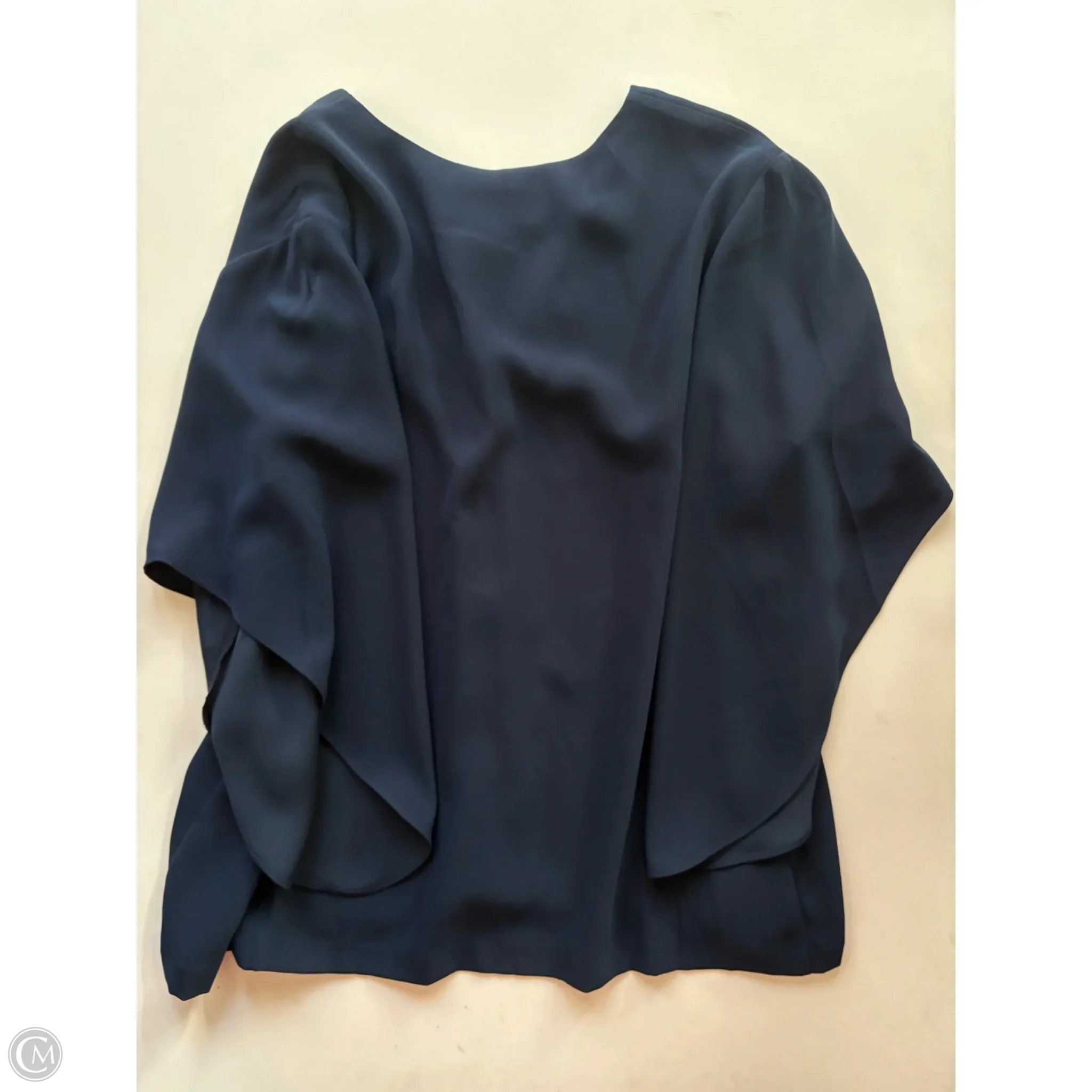 Blouse Long Sleeve By Anna Cate In Navy, Size: M - Image 2
