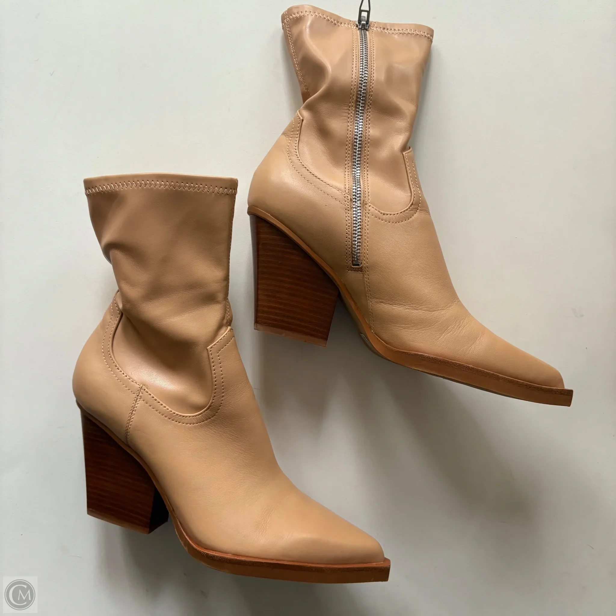Boots Ankle Heels By Dolce Vita In Tan, Size: 8.5 - Image 2