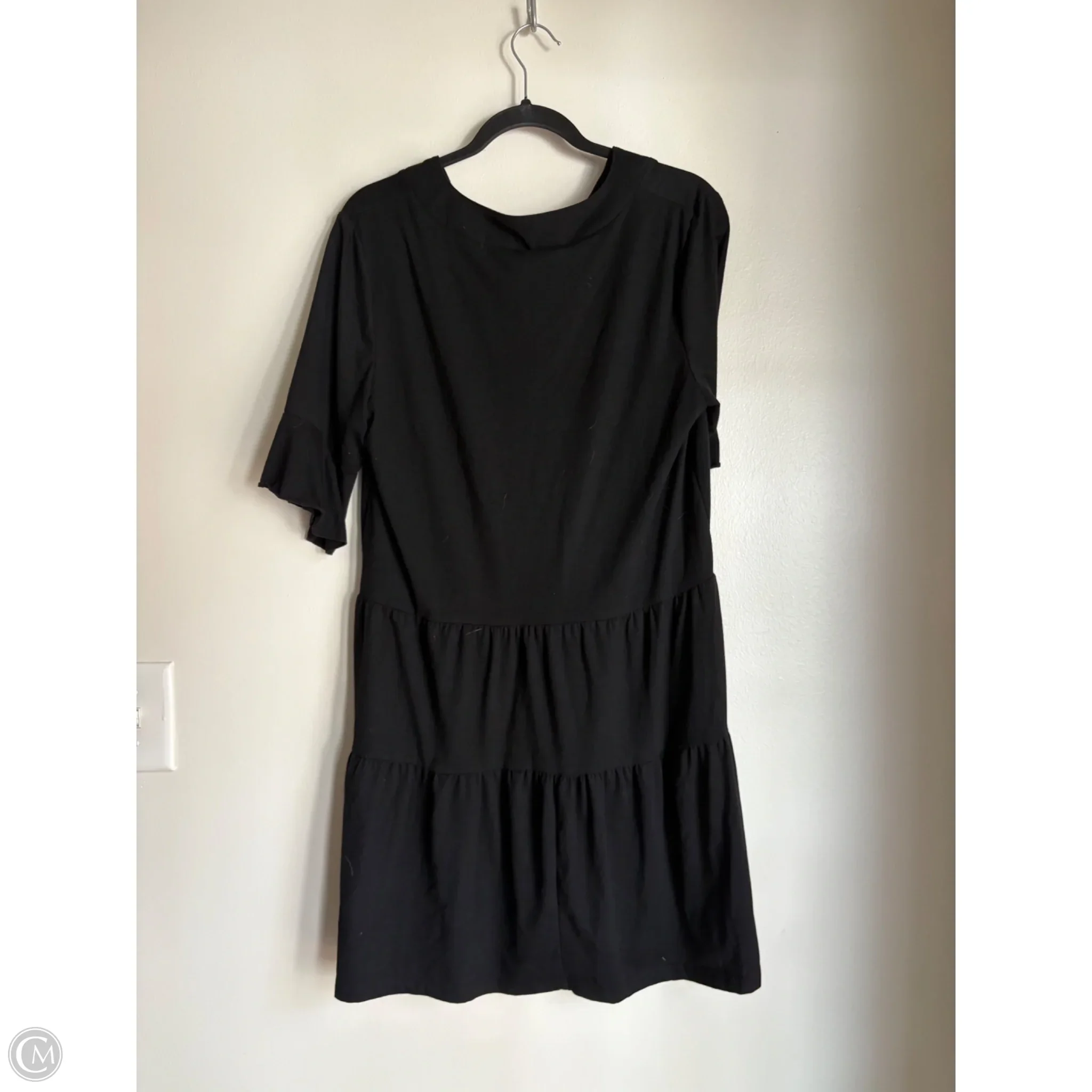 Dress Casual Midi By Clothes Mentor In Black, Size: M - Image 2