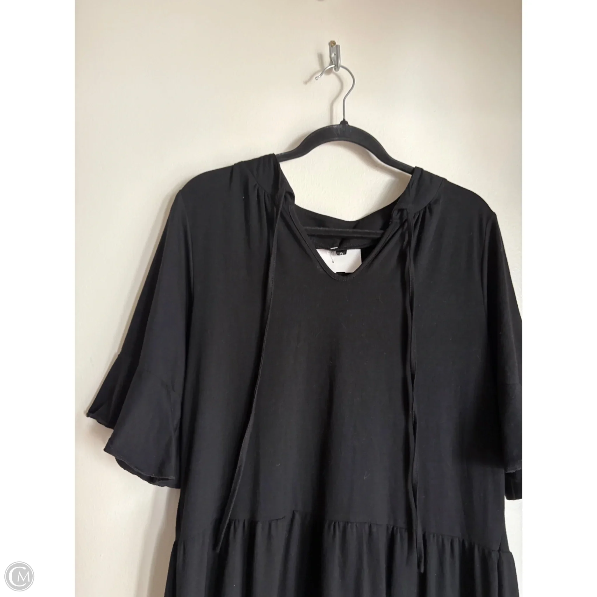 Dress Casual Midi By Clothes Mentor In Black, Size: M - Image 3