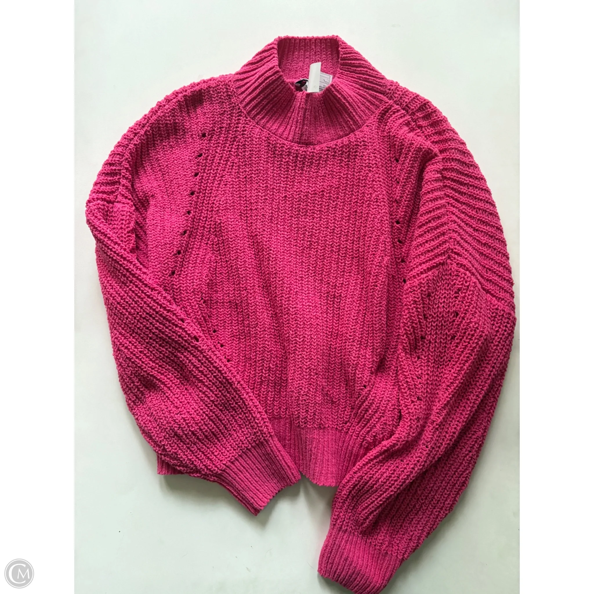 Sweater By Freshman In Pink, Size: L - Image 1