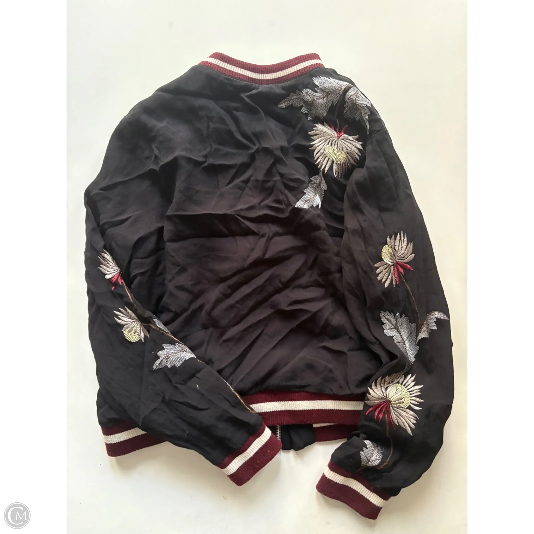 Jacket Moto By Chelsea And Theodore In Black, Size: M - Image 2