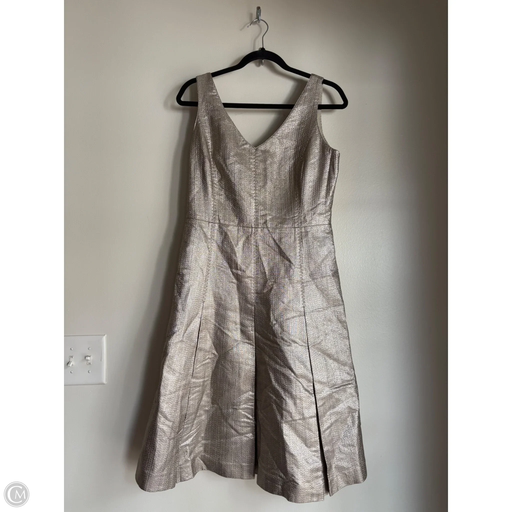 Dress Designer By Lafayette 148 In Gold, Size: S - Image 1