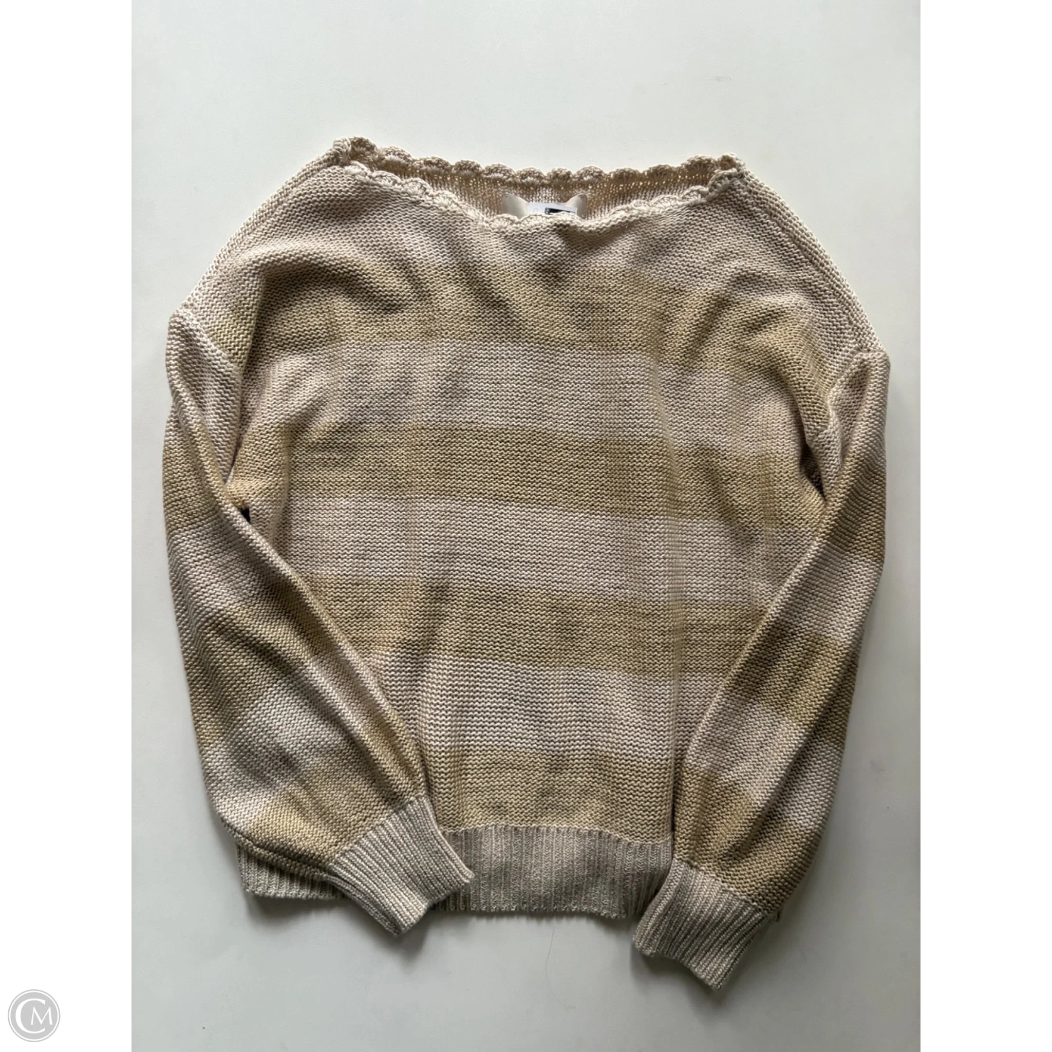 Sweater By Loft In Cream, Size: S - Image 1