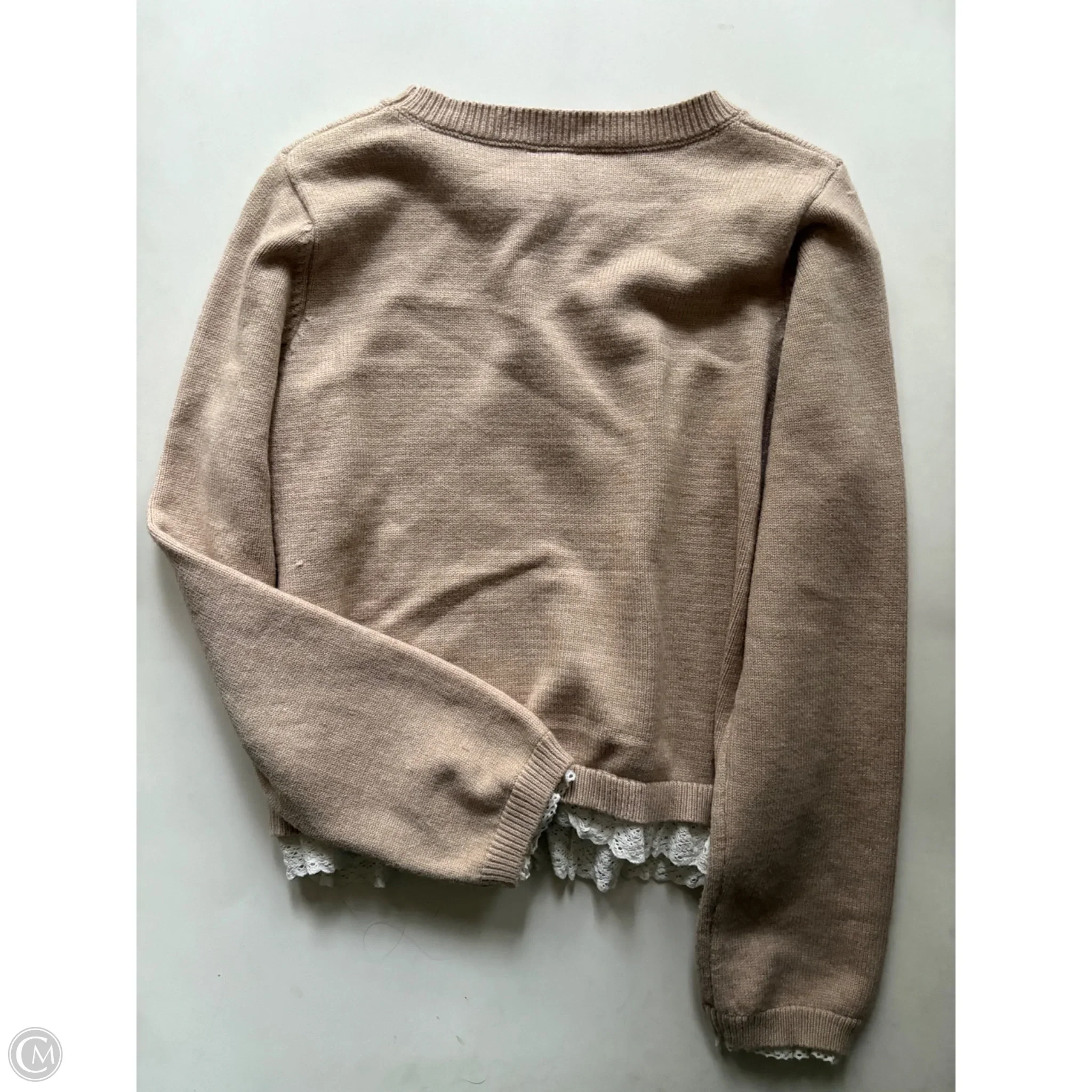 Sweater By Tcec In Tan, Size: L - Image 2