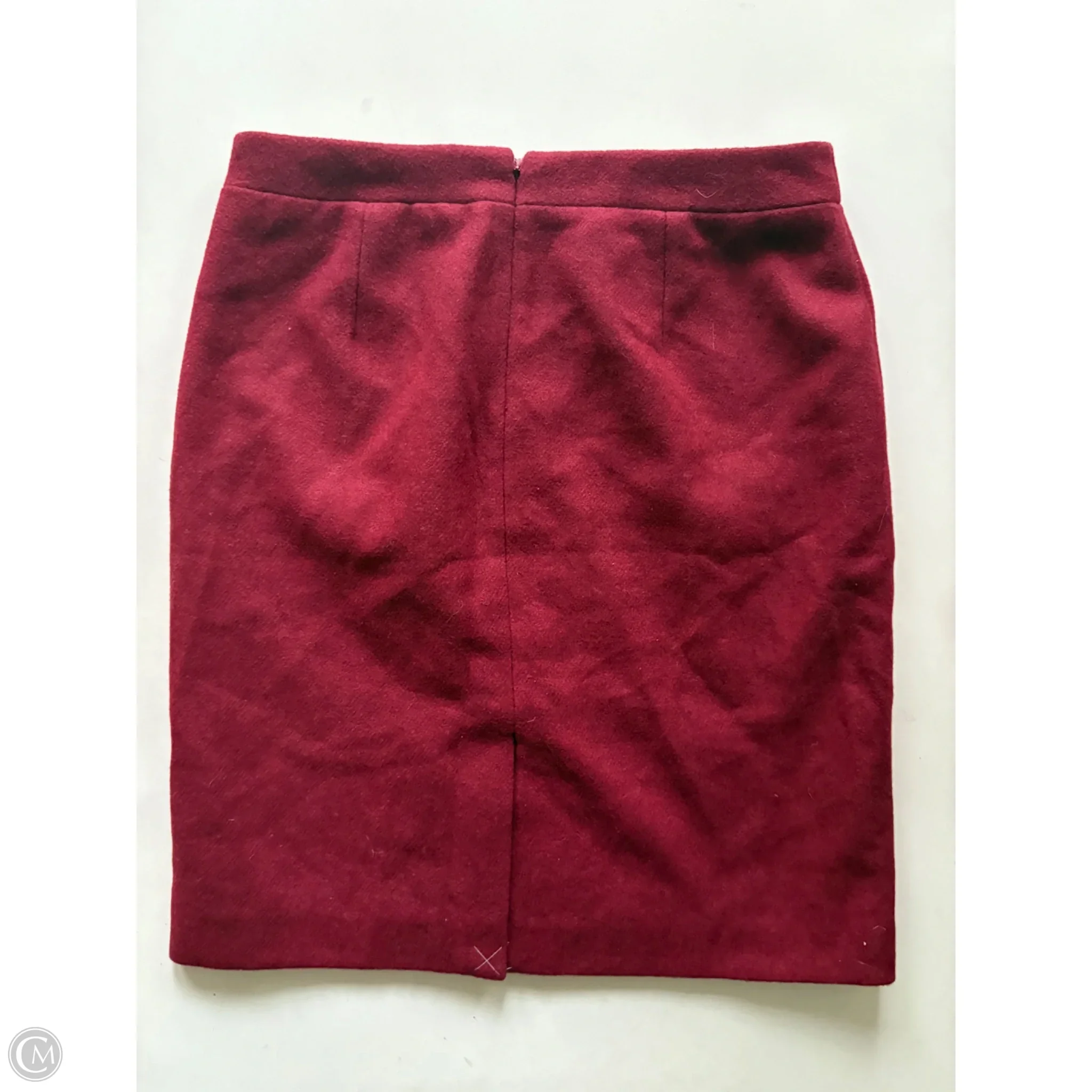 Skirt Midi By J. Crew In Red, Size: 8 - Image 2