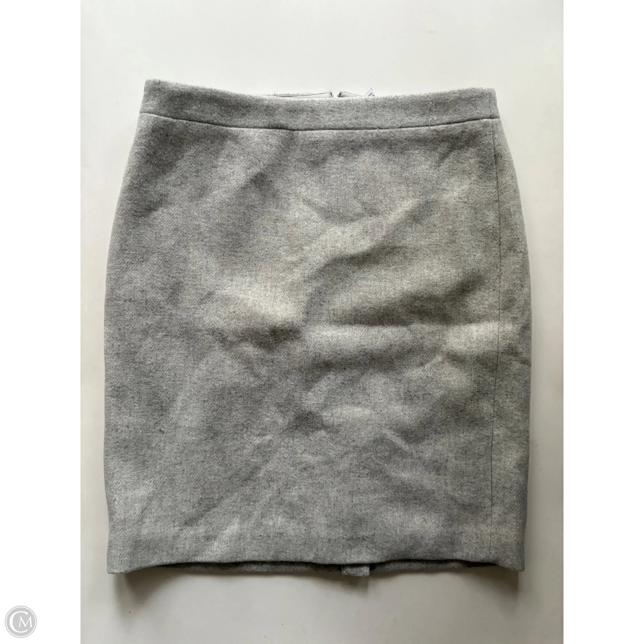 Skirt Midi By J. Crew In Grey, Size: 8 - Image 1