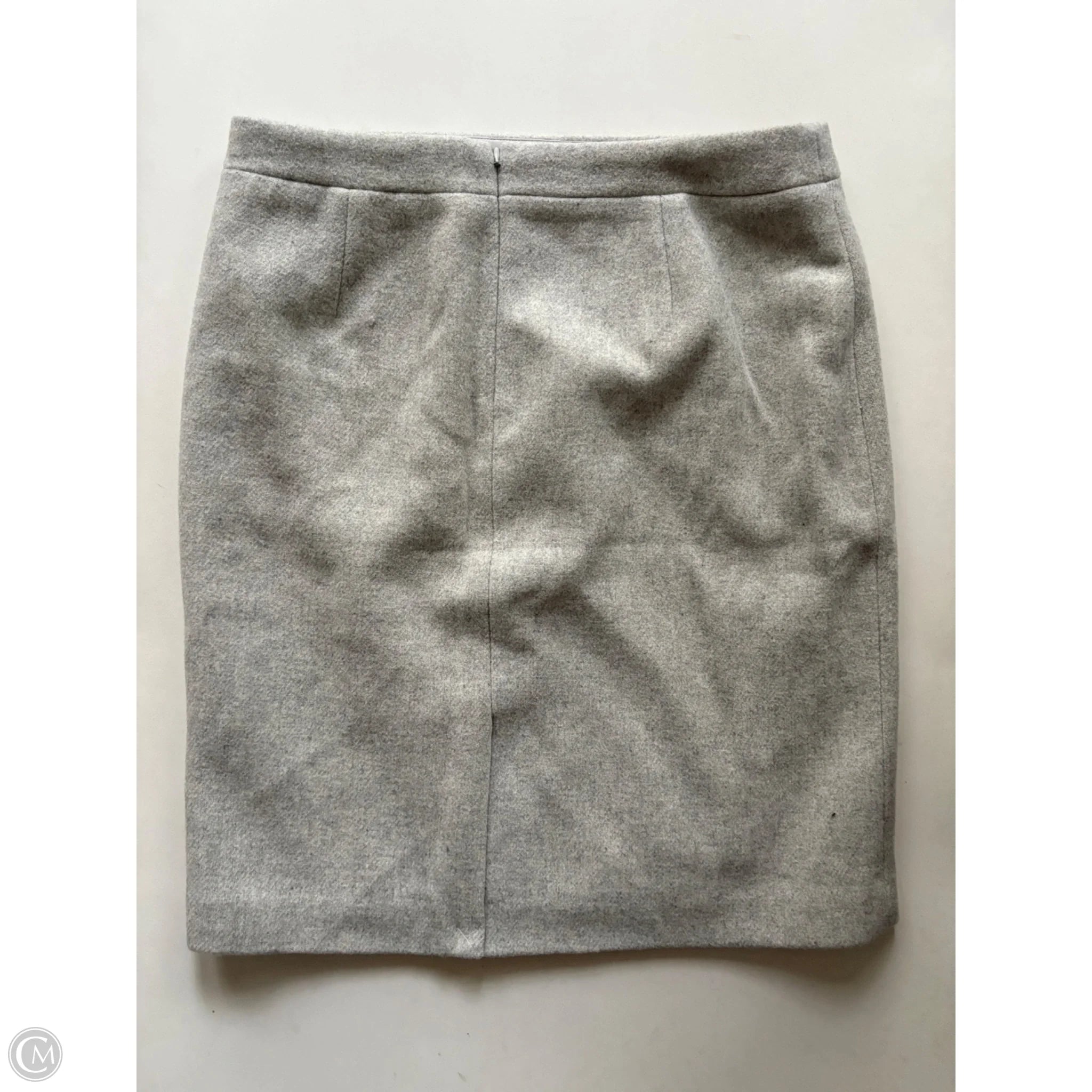 Skirt Midi By J. Crew In Grey, Size: 8 - Image 2