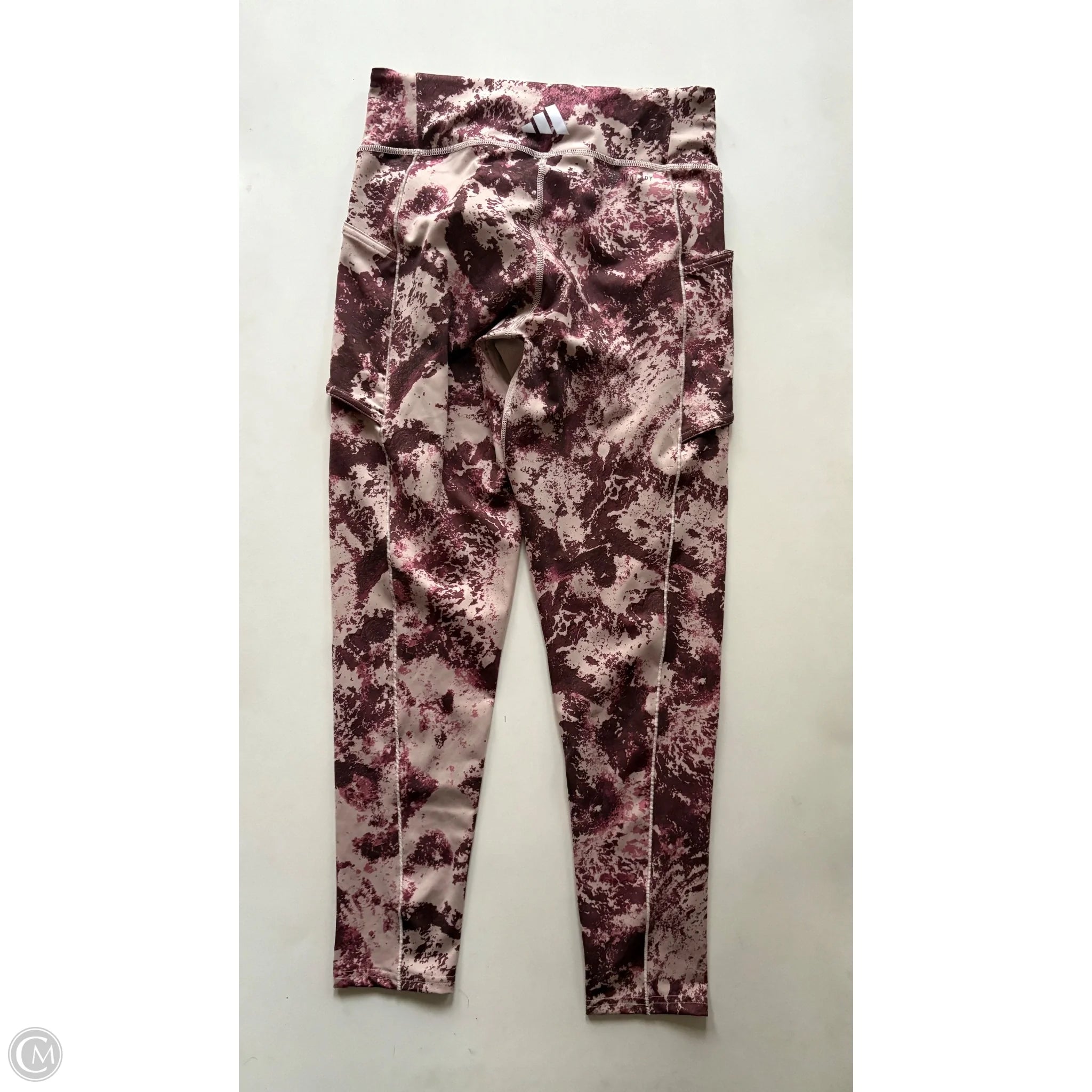 Athletic Leggings By Adidas In Brown, Size: M - Image 2