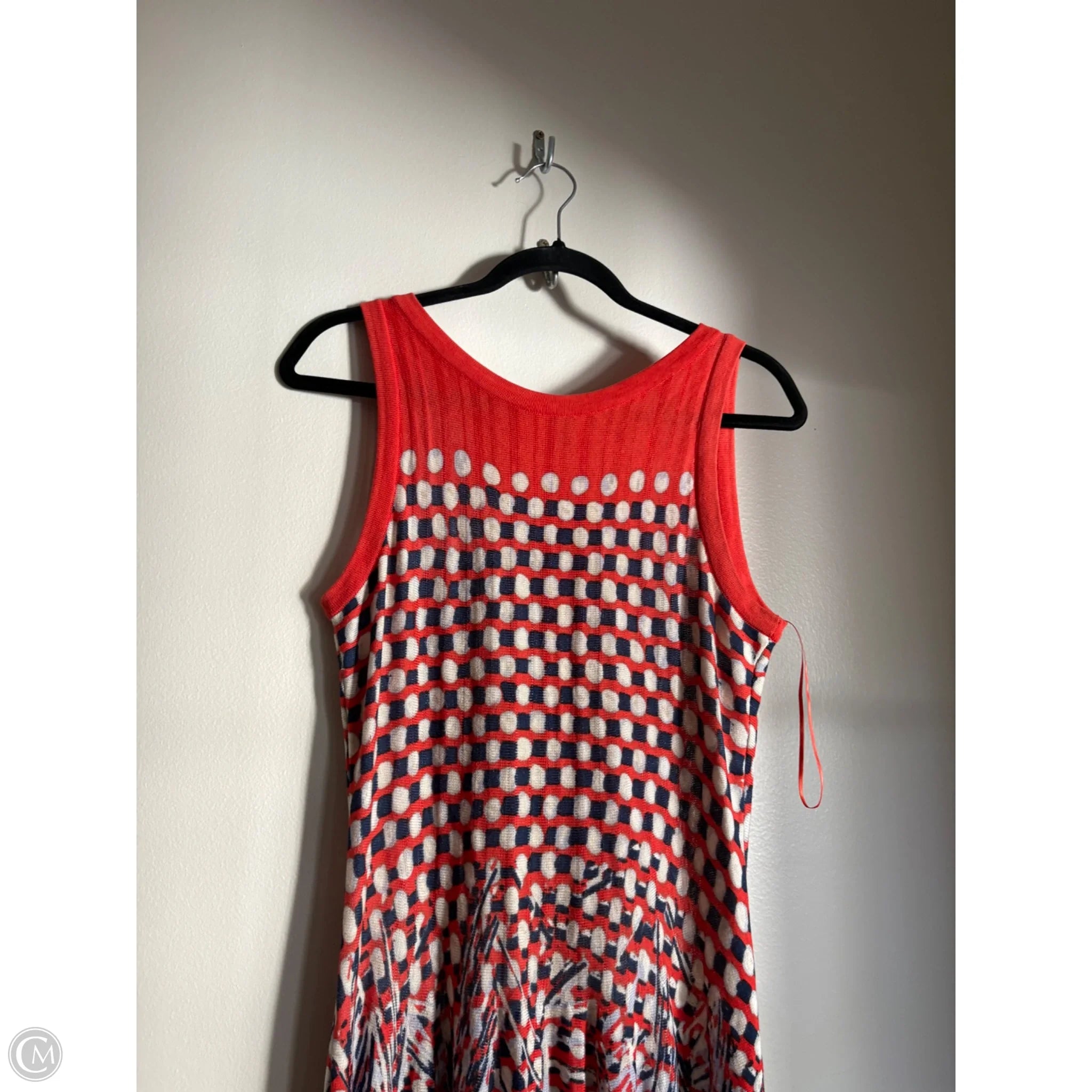 Dress Casual Maxi By Nic + Zoe In Polkadot Pattern, Size: M - Image 3