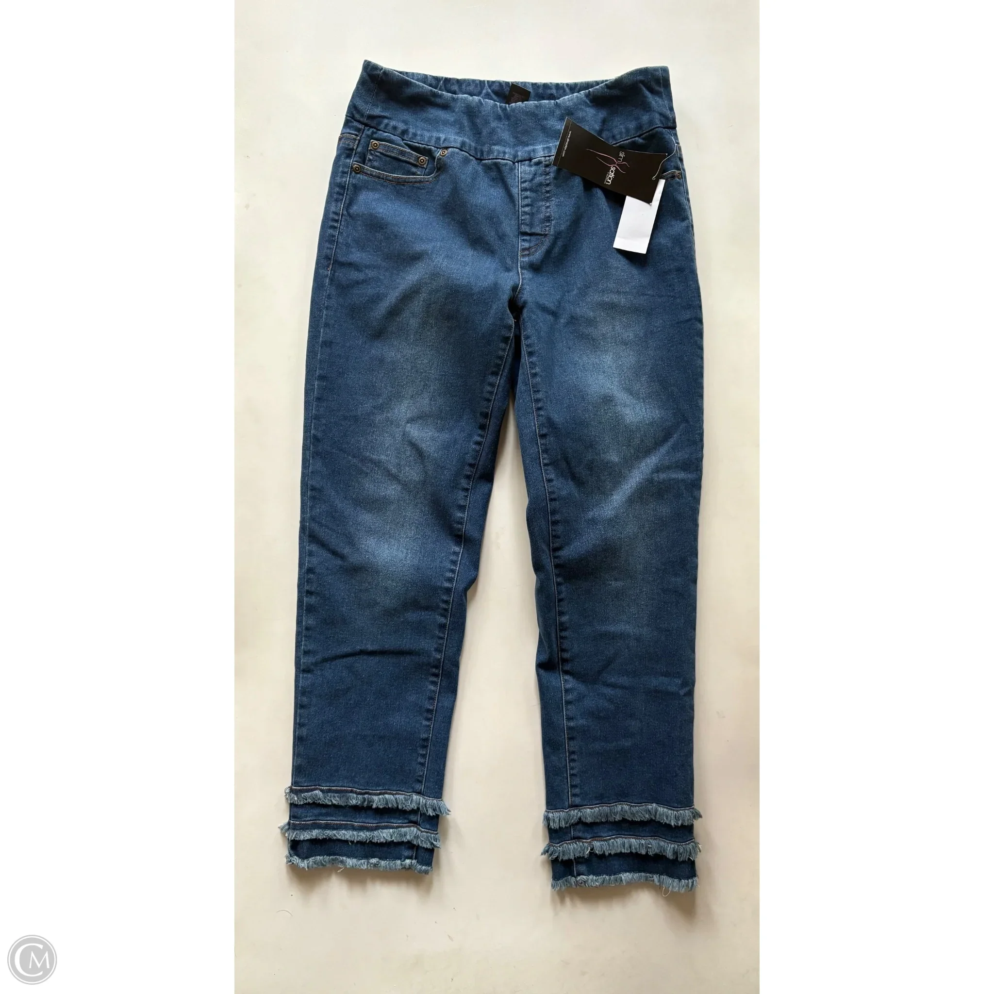 Jeans Straight By Slim In Blue, Size: 4 - Image 1