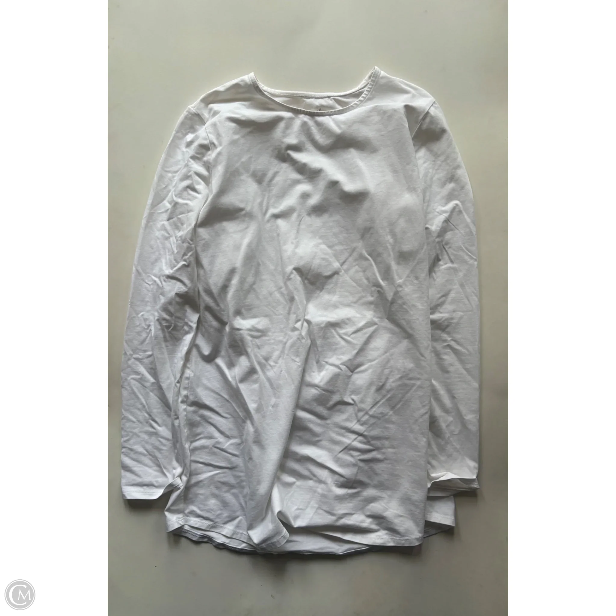 Top Long Sleeve By J. Jill In White, Size: S - Image 1