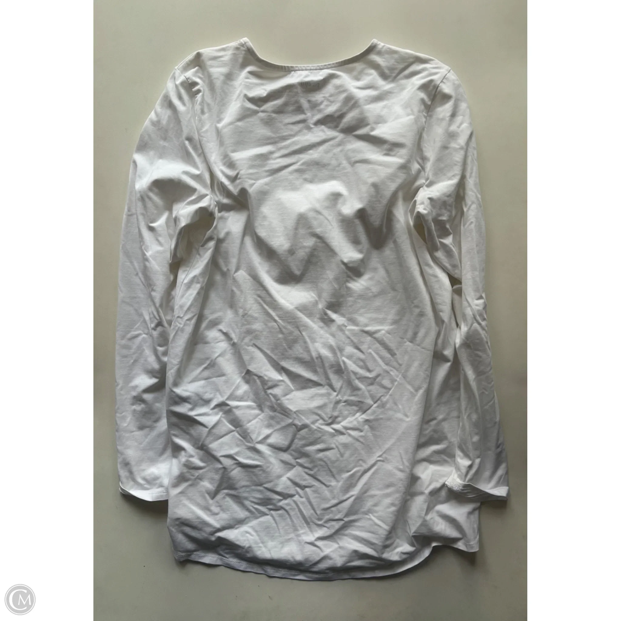 Top Long Sleeve By J. Jill In White, Size: S - Image 2