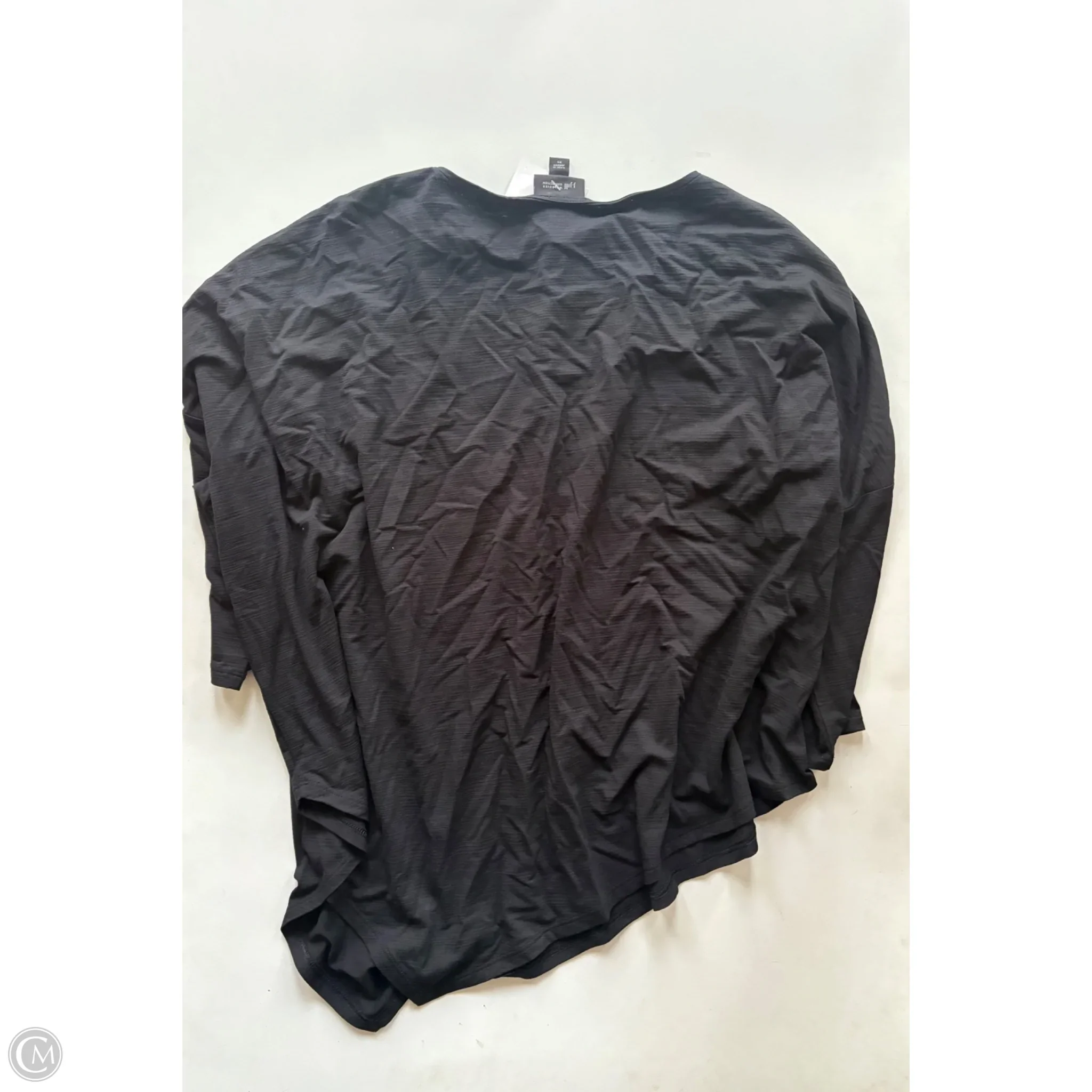 Top Long Sleeve By J. Jill In Black, Size: Xs - Image 2