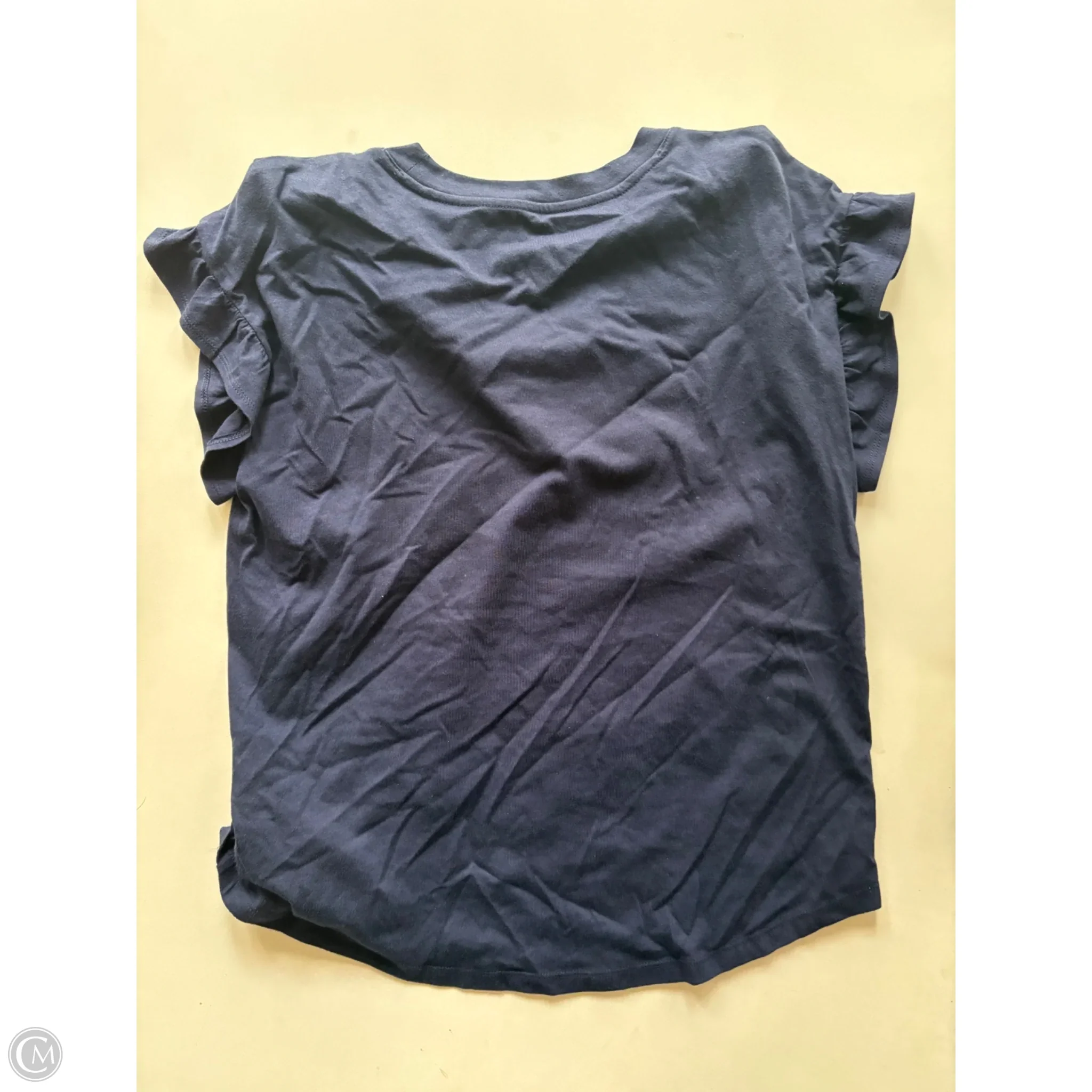 Top Short Sleeve By Crown And Ivy In Navy, Size: S - Image 2
