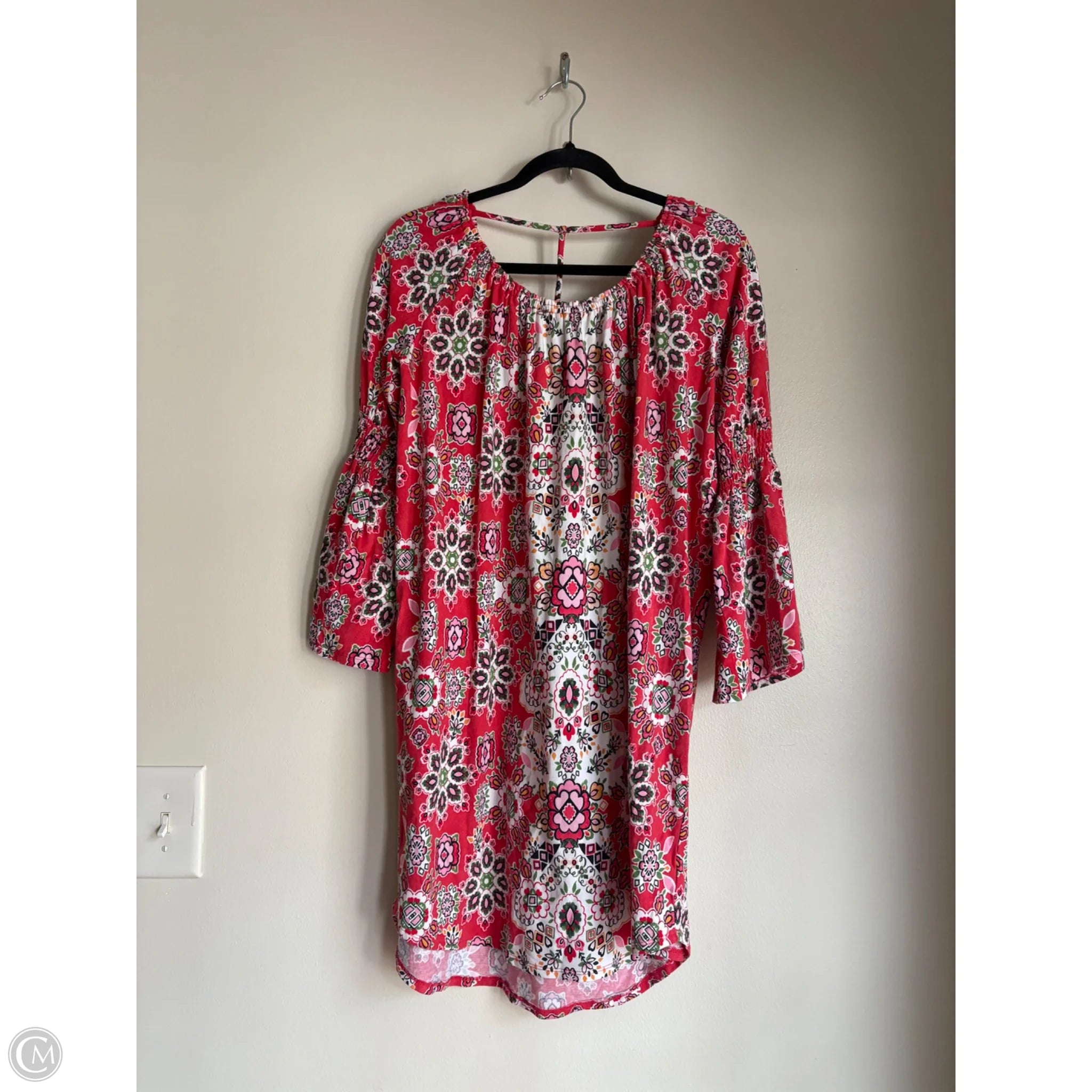 Dress Casual Midi By Crown And Ivy In Floral Print, Size: S - Image 1
