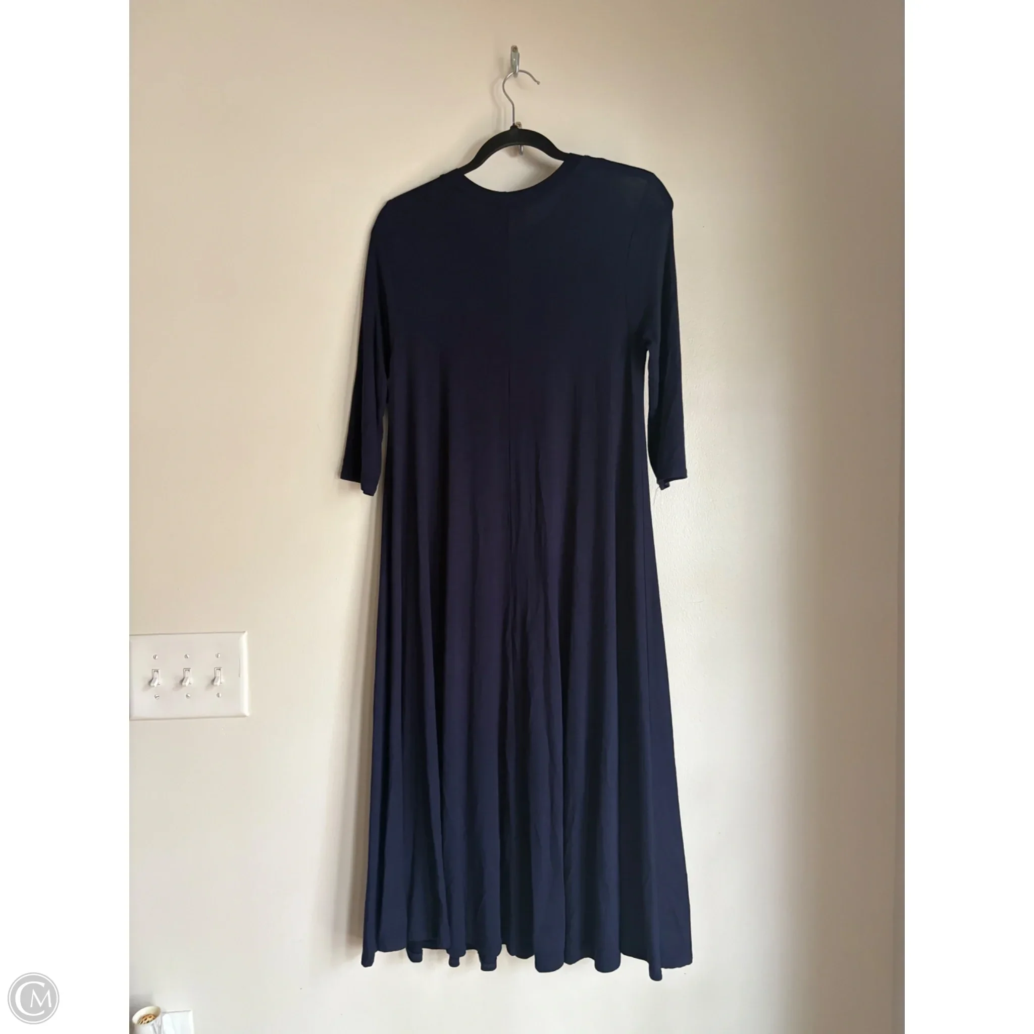 Dress Casual Maxi By Clothes Mentor In Navy, Size: M - Image 2