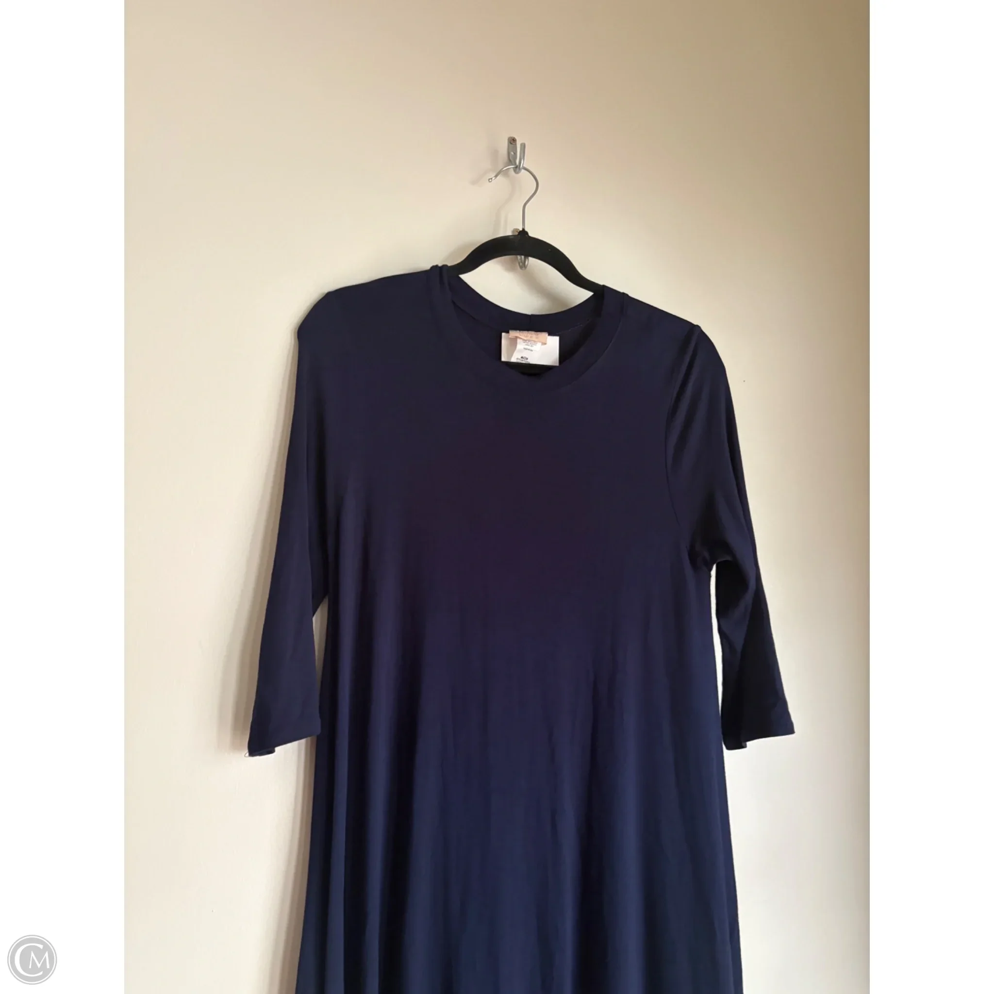 Dress Casual Maxi By Clothes Mentor In Navy, Size: M - Image 3