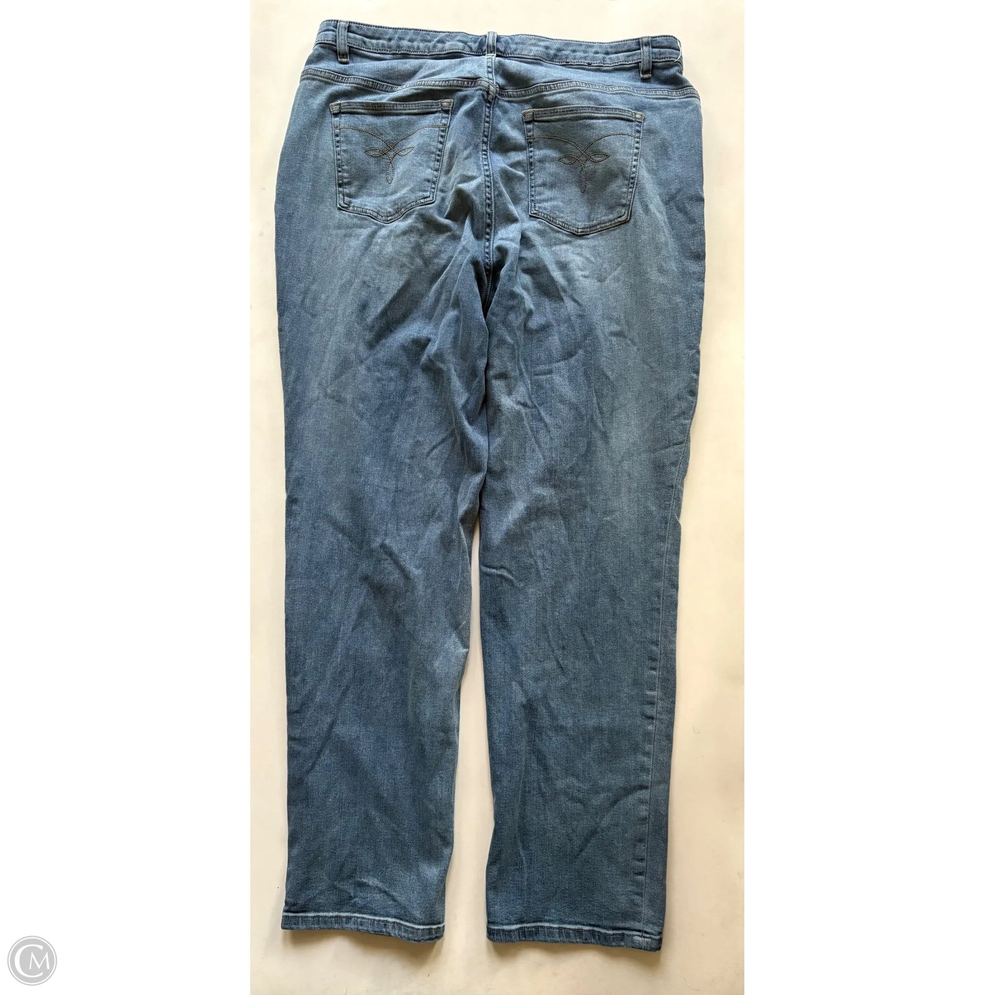 Jeans Boot Cut By Chaps In Blue, Size: 20 - Image 2