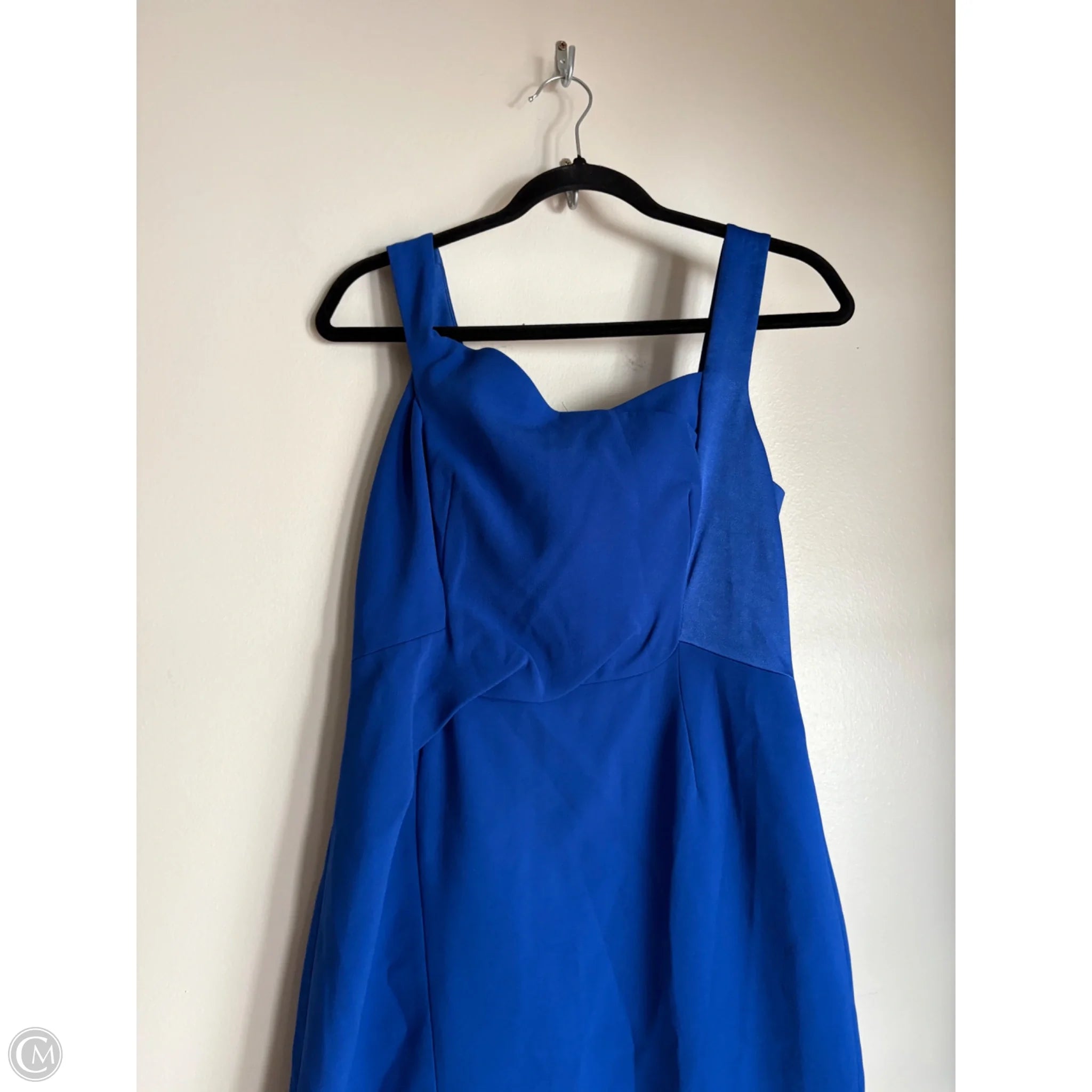 Dress Casual Midi By Karen Millen In Blue, Size: L - Image 3