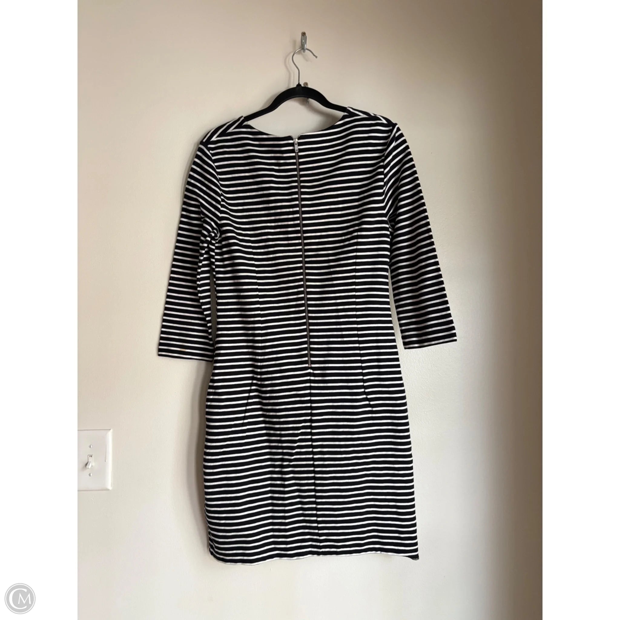 Dress Casual Midi By Cos In Striped Pattern, Size: M - Image 2
