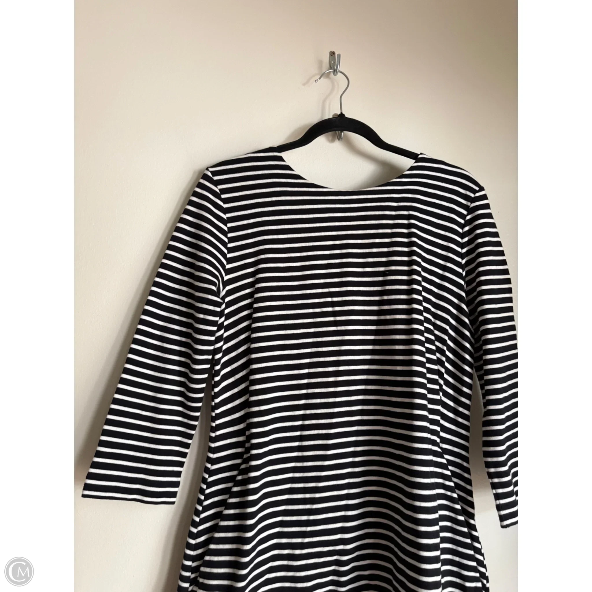 Dress Casual Midi By Cos In Striped Pattern, Size: M - Image 3