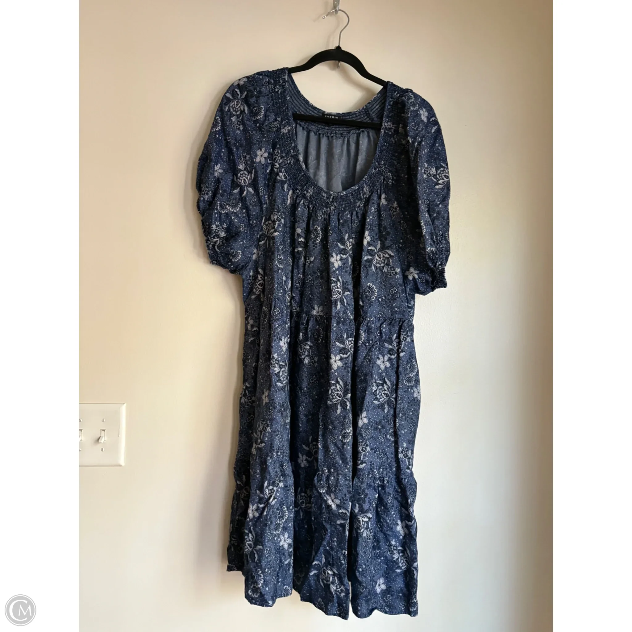 Dress Casual Maxi By Torrid In Blue, Size: 2x - Image 1