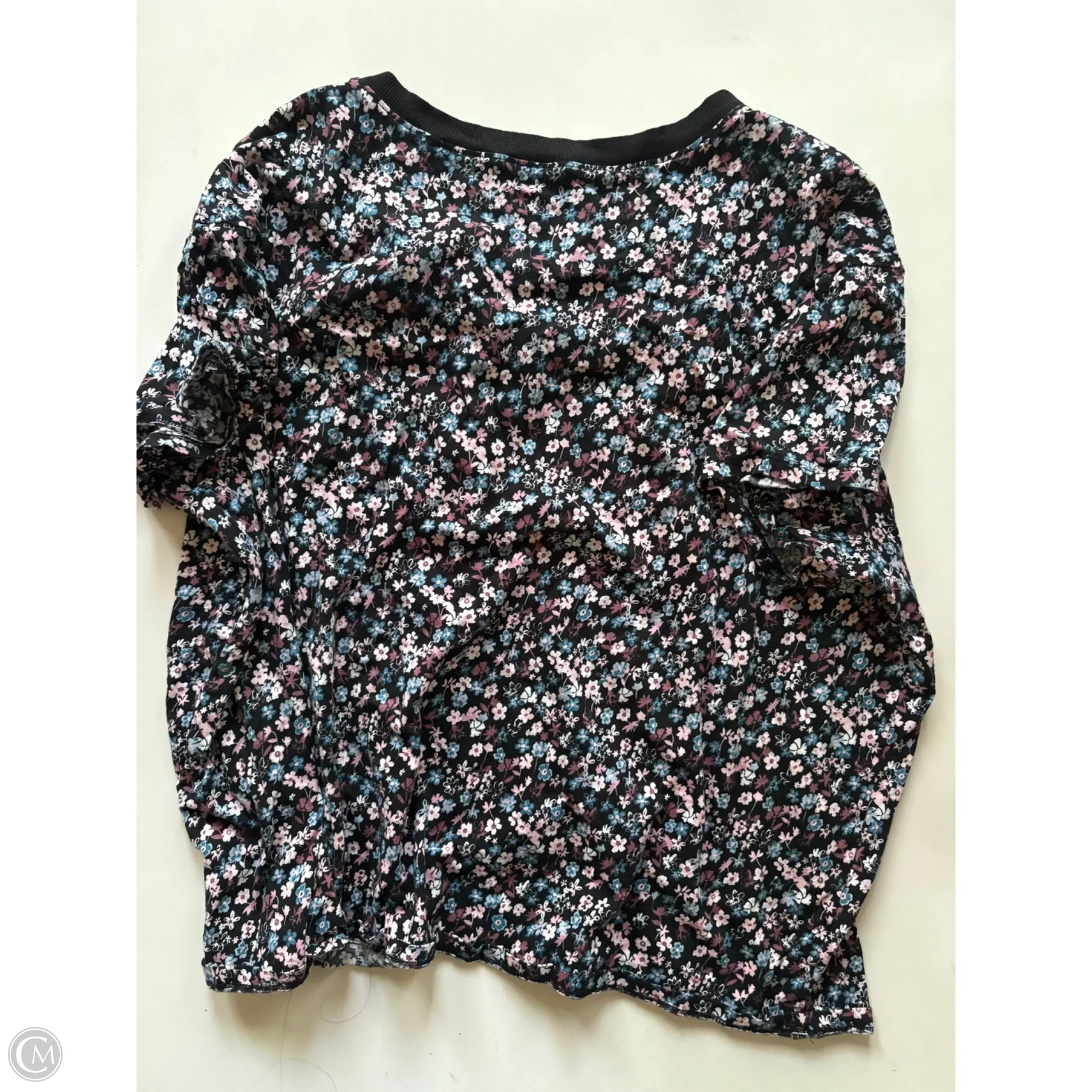 Top Short Sleeve By Torrid In Floral Print, Size: 3x - Image 2