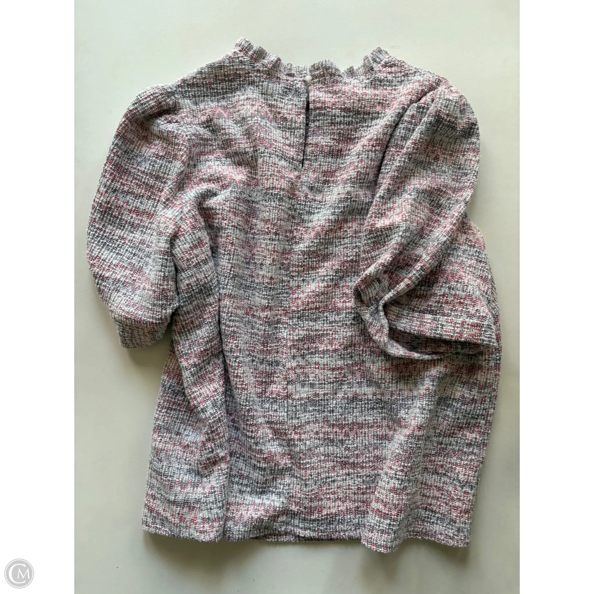 Top Short Sleeve By Cato In Red, Size: 1x - Image 2