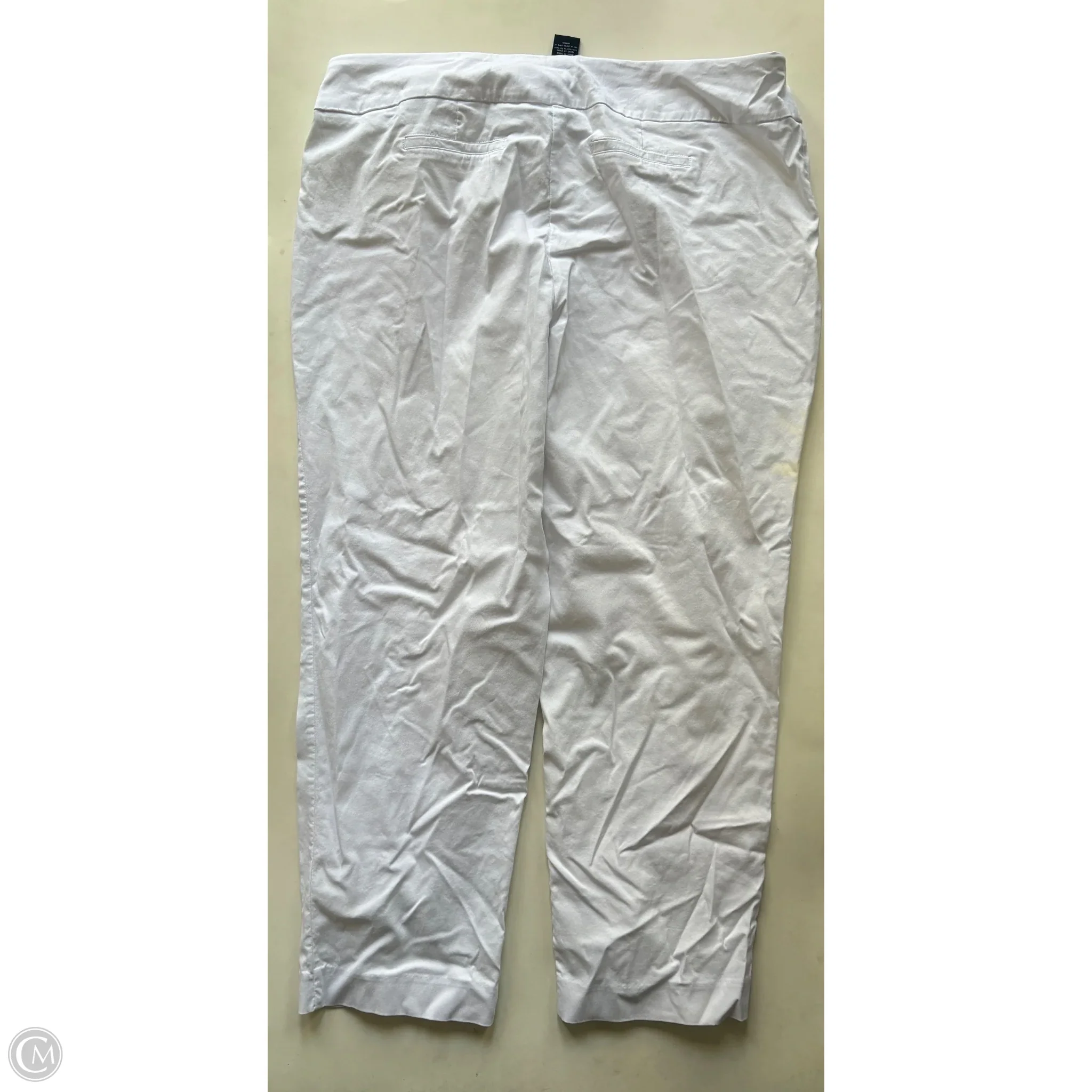 Pants Chinos & Khakis By Zac And Rachel In White, Size: 22 - Image 2