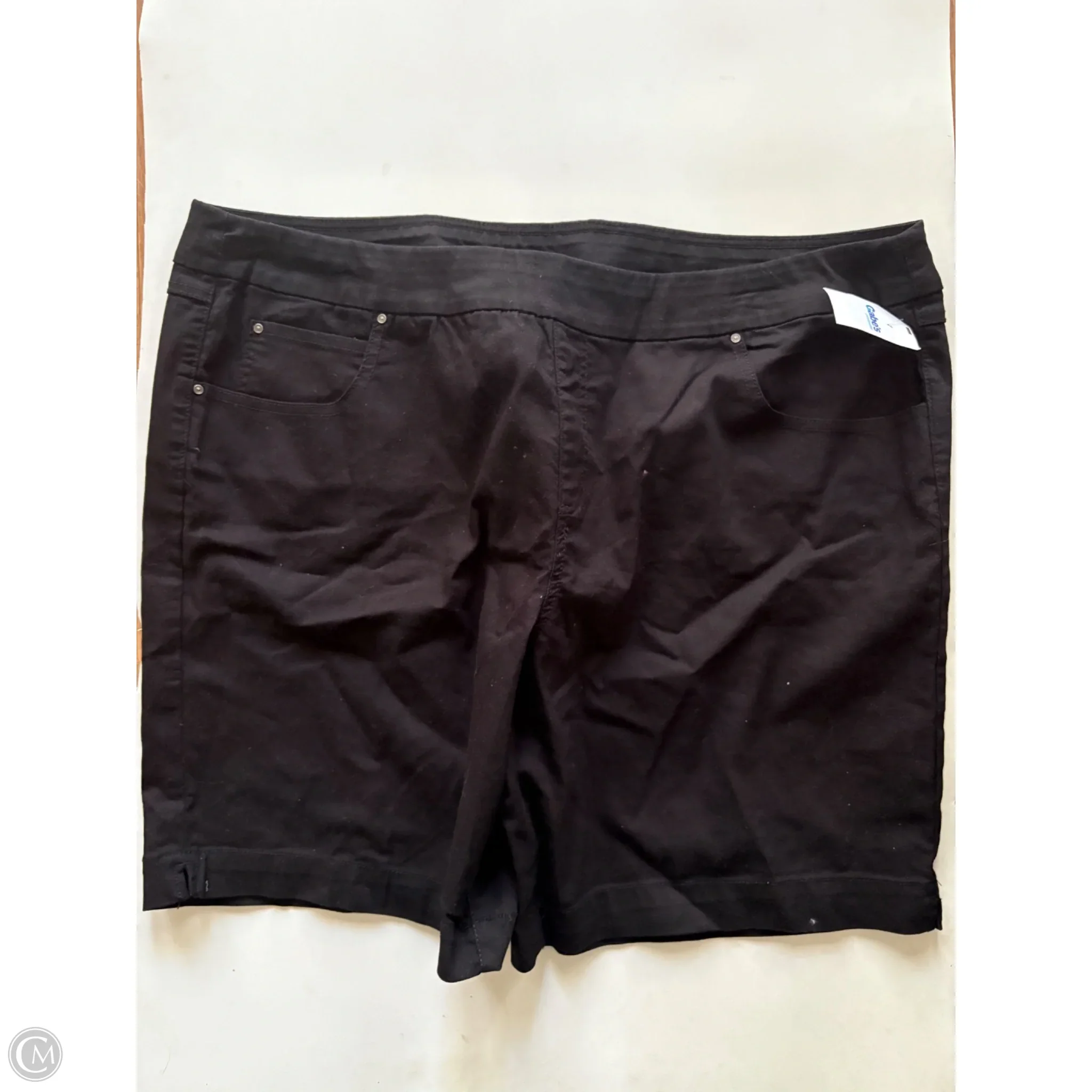 Shorts By Terra & Sky In Black, Size: 20 - Image 1