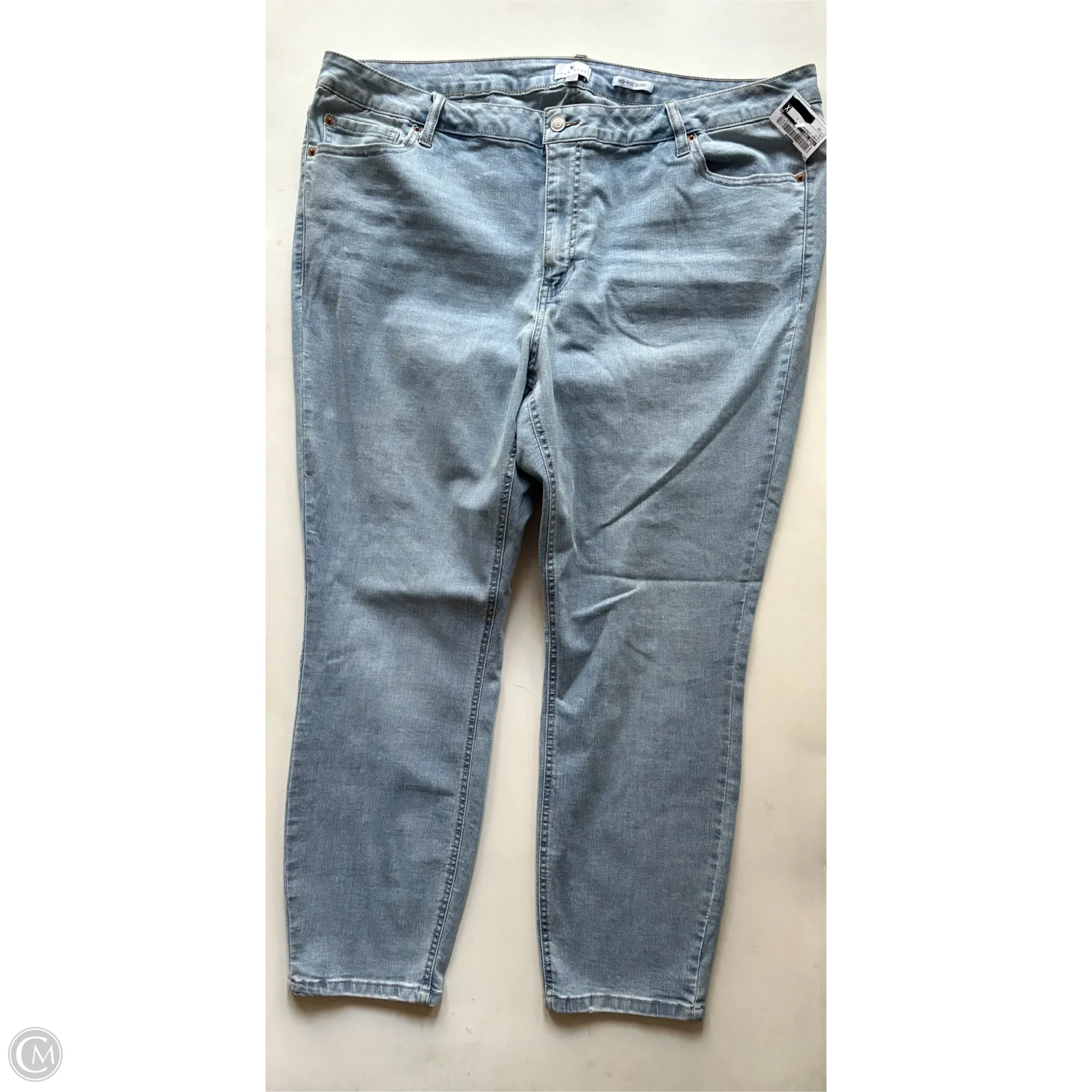 Jeans Straight By True Craft In Blue, Size: 22 - Image 1