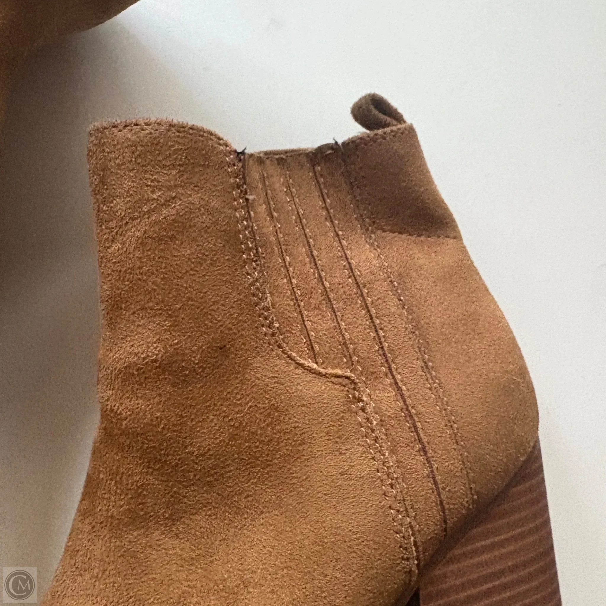 Boots Ankle Heels By Indigo In Brown, Size: 7 - Image 3