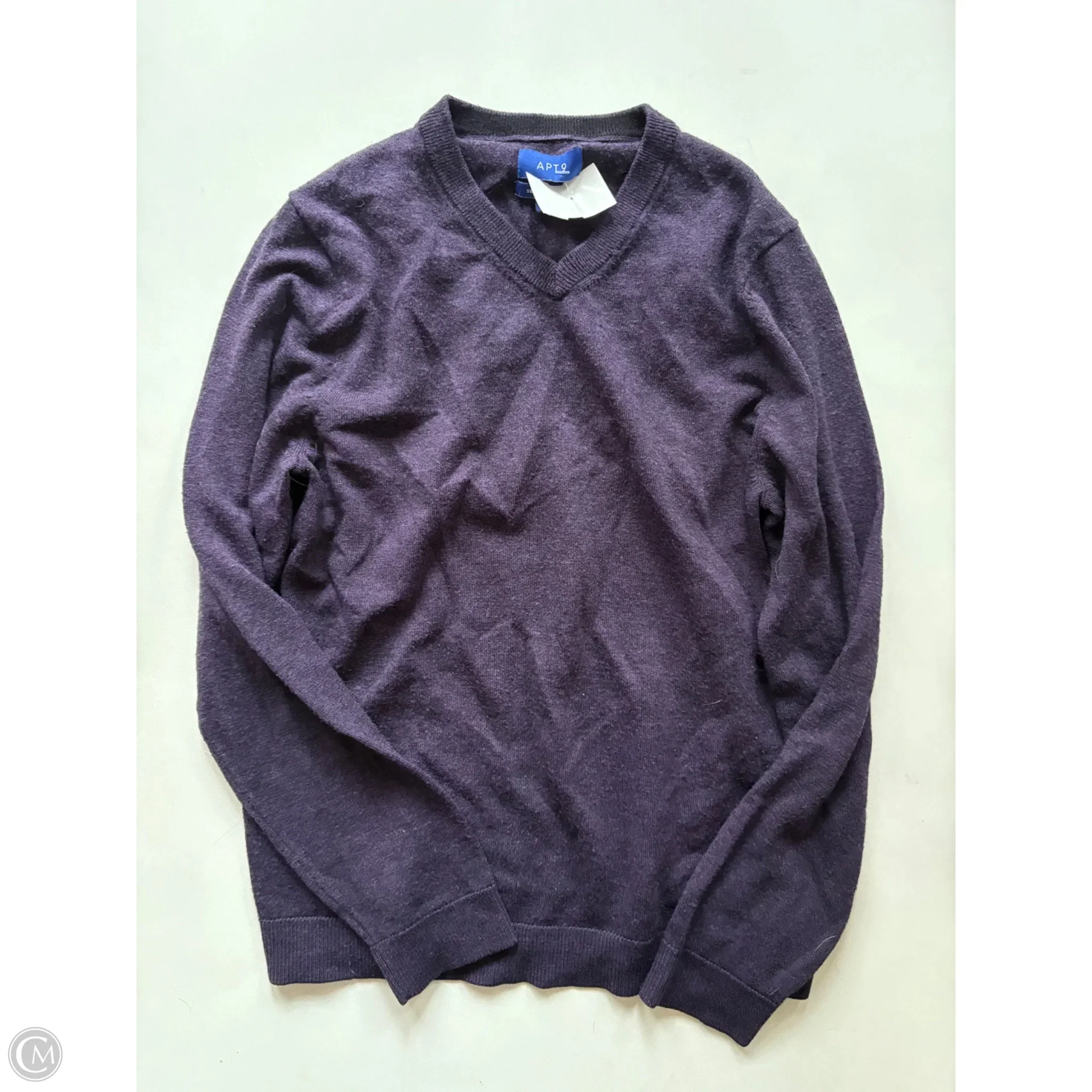 Sweater By Apt 9 In Purple, Size: S - Image 1