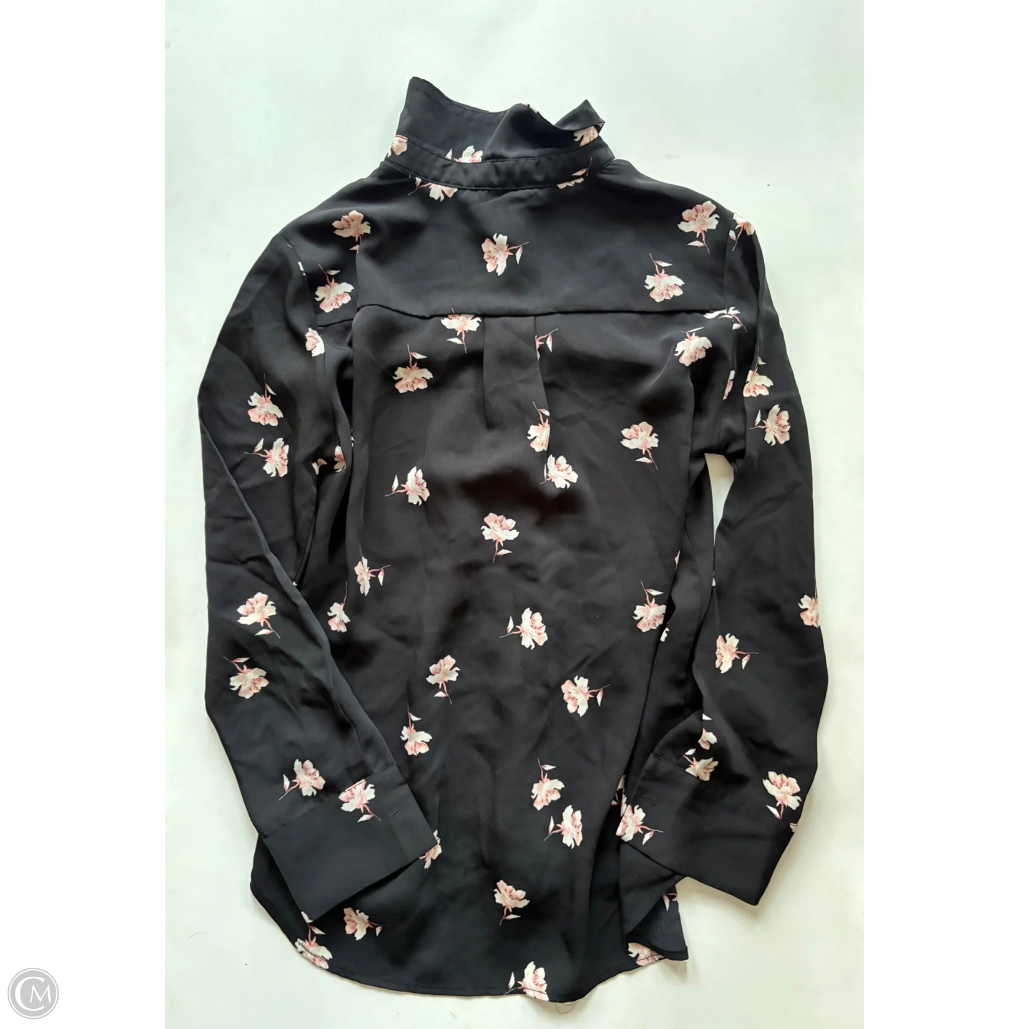 Blouse Long Sleeve By Elodie In Black, Size: S - Image 2