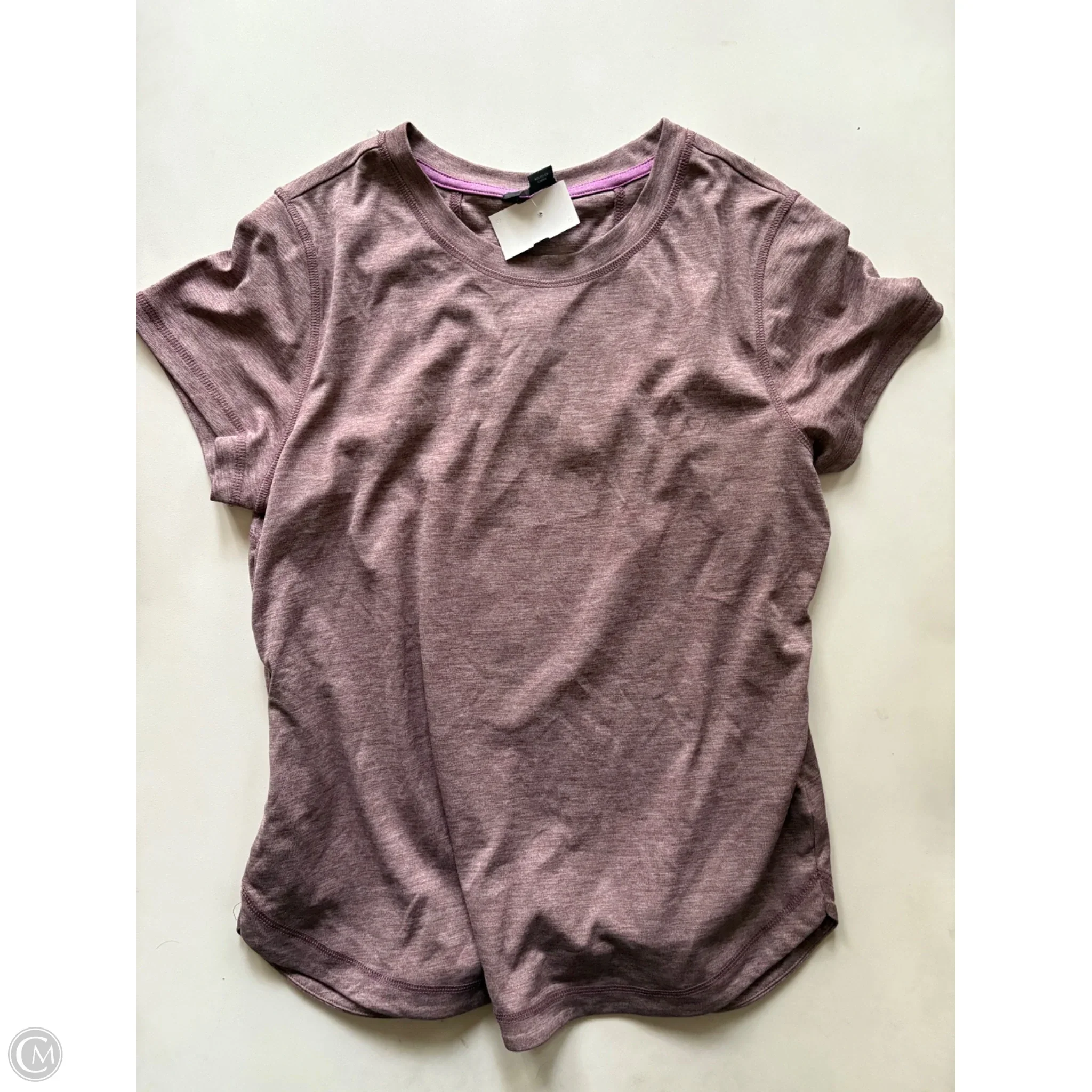Athletic Top Short Sleeve By Eddie Bauer In Pink, Size: M - Image 1