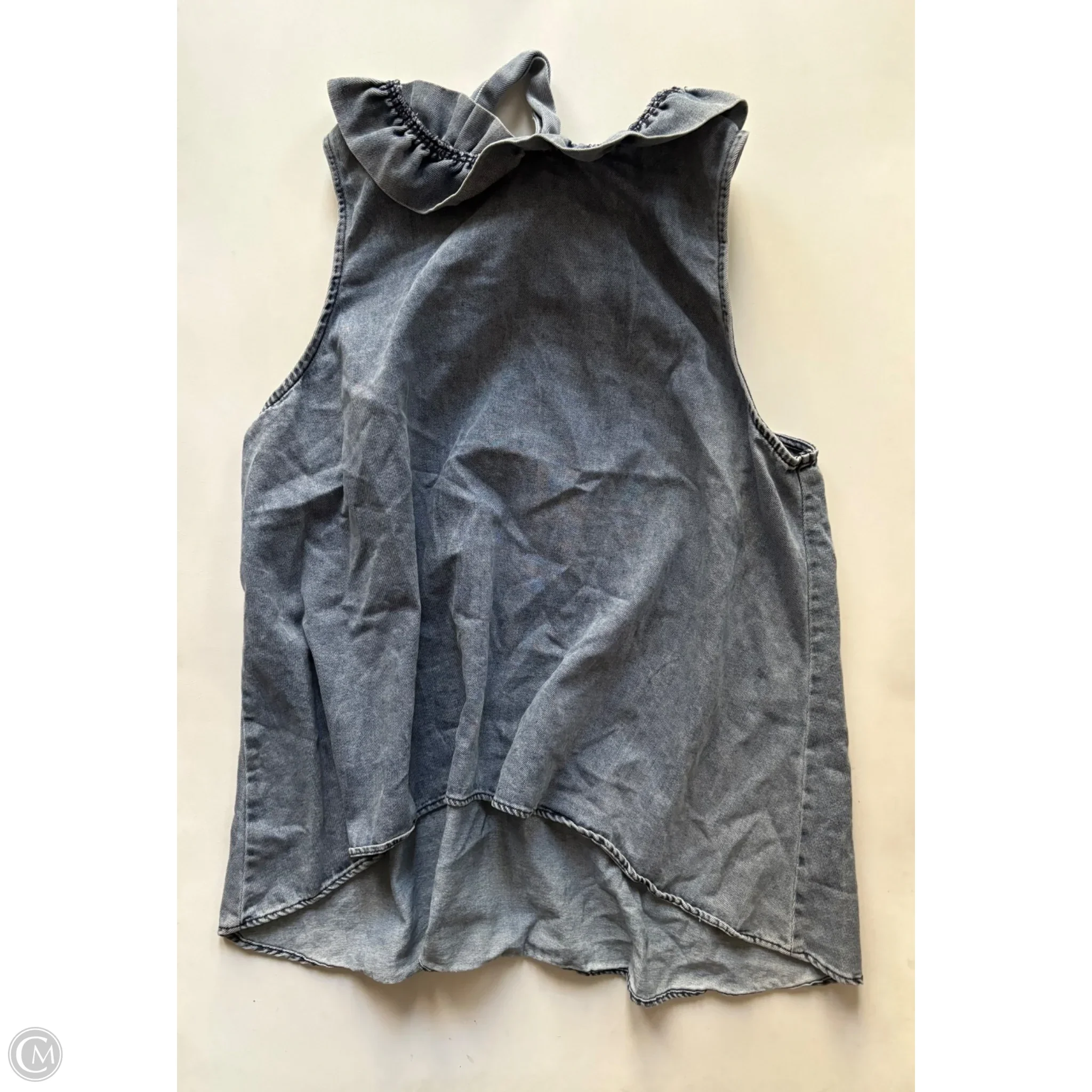 Top Sleeveless By Mazik In Blue, Size: Xl - Image 1
